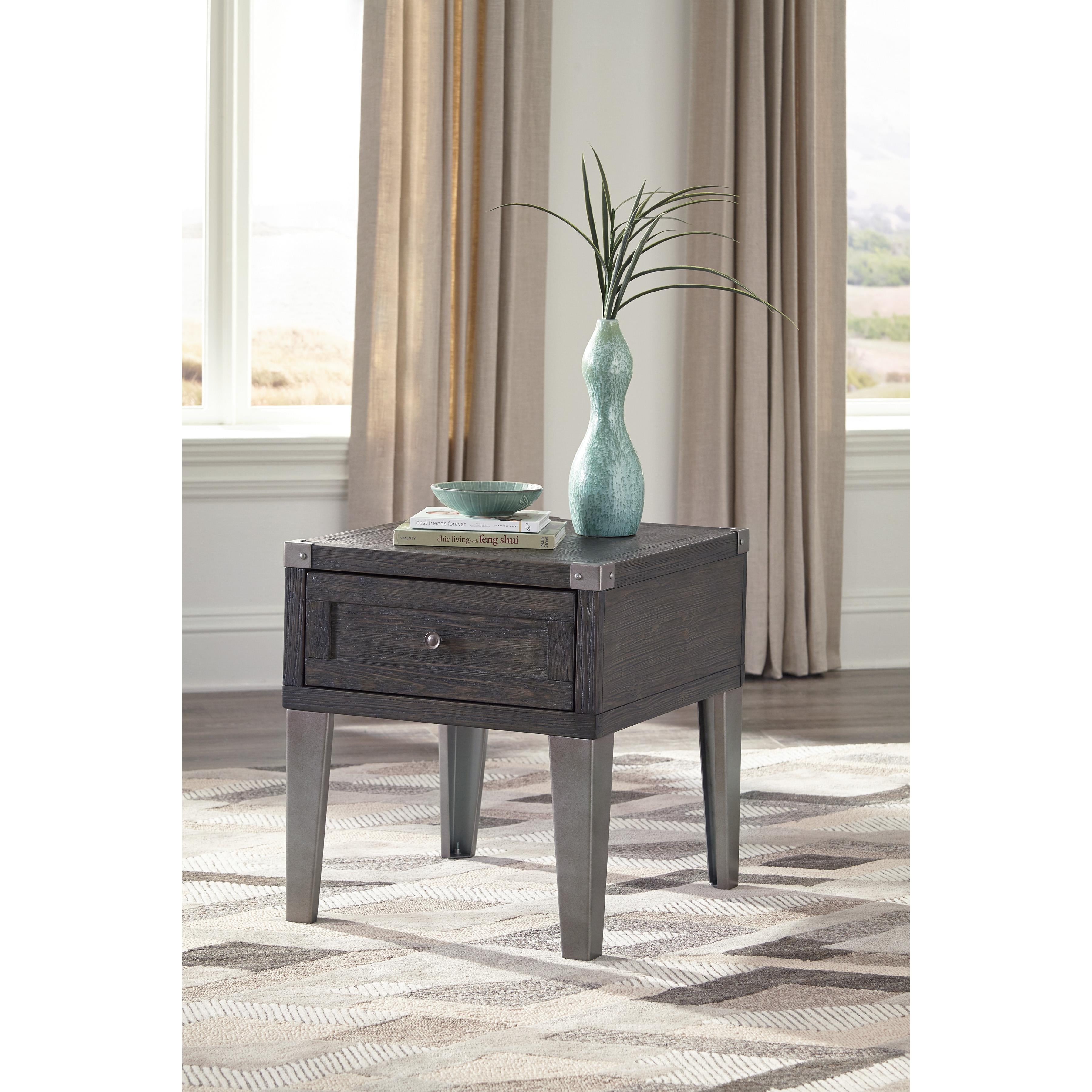  Signature Design by Ashley Todoe T901T1 Coffee Table and End Table IMAGE 3