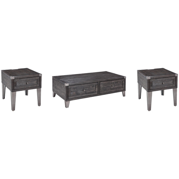 Signature Design by Ashley Todoe T901T2 Coffee Table and 2 End Tables