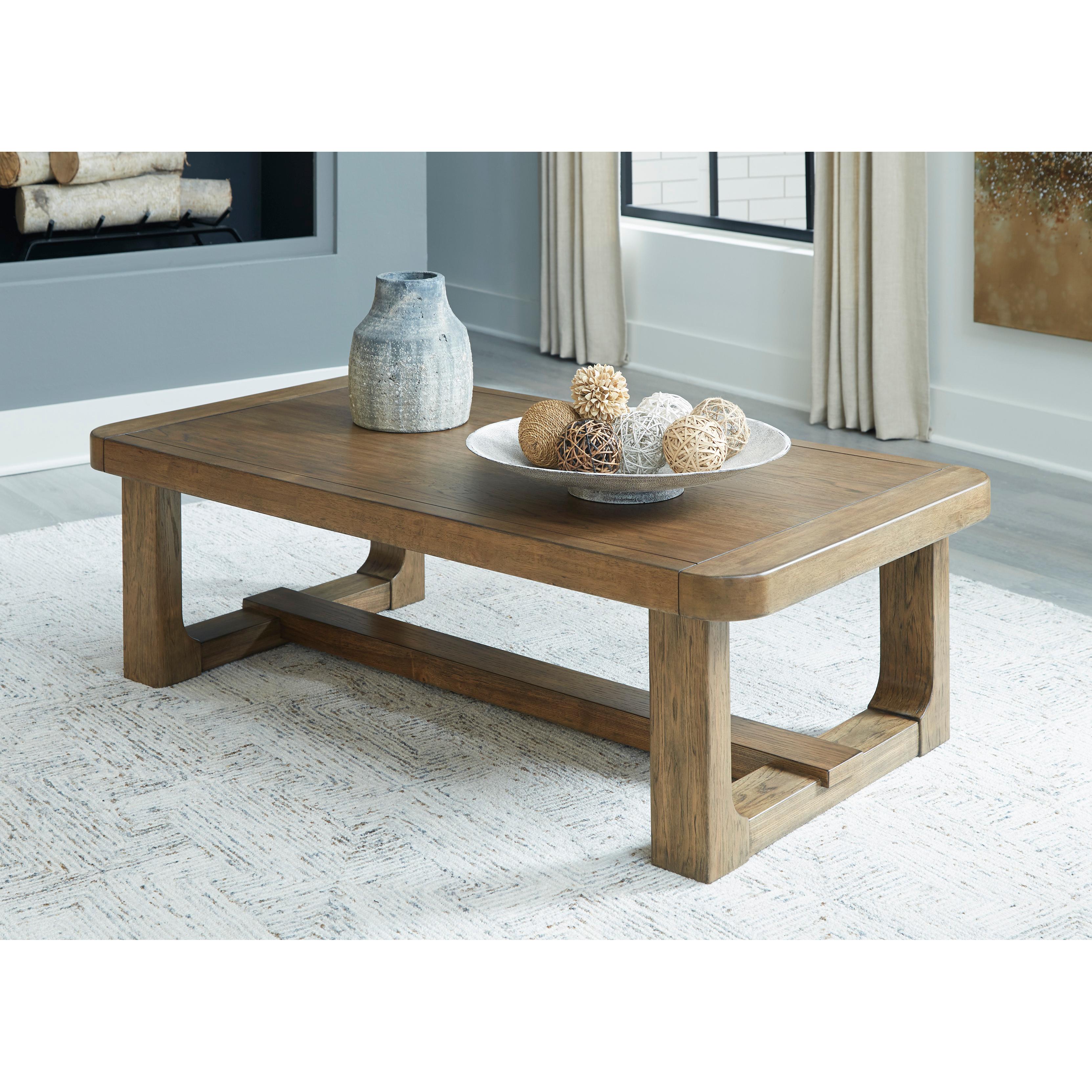  Signature Design by Ashley Cabalynn T974-1 Rectangular Cocktail Table IMAGE 6