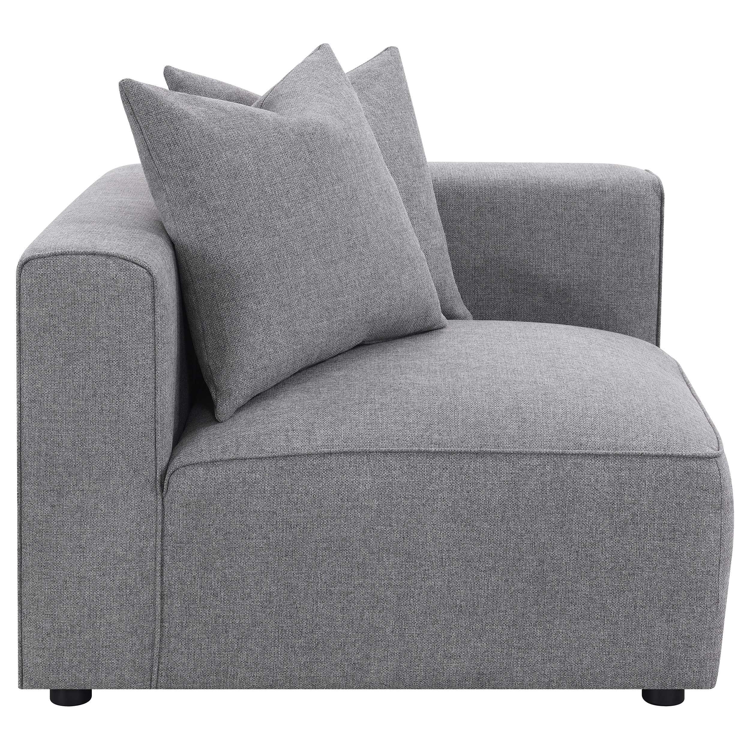  Coaster Furniture Jennifer 551594-SET 6 pc Tight Seat Modular Sectional - Grey IMAGE 10