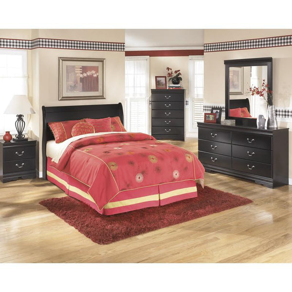 Signature Design by Ashley Huey Vineyard B128 6 pc Full Sleigh Bedroom Set
