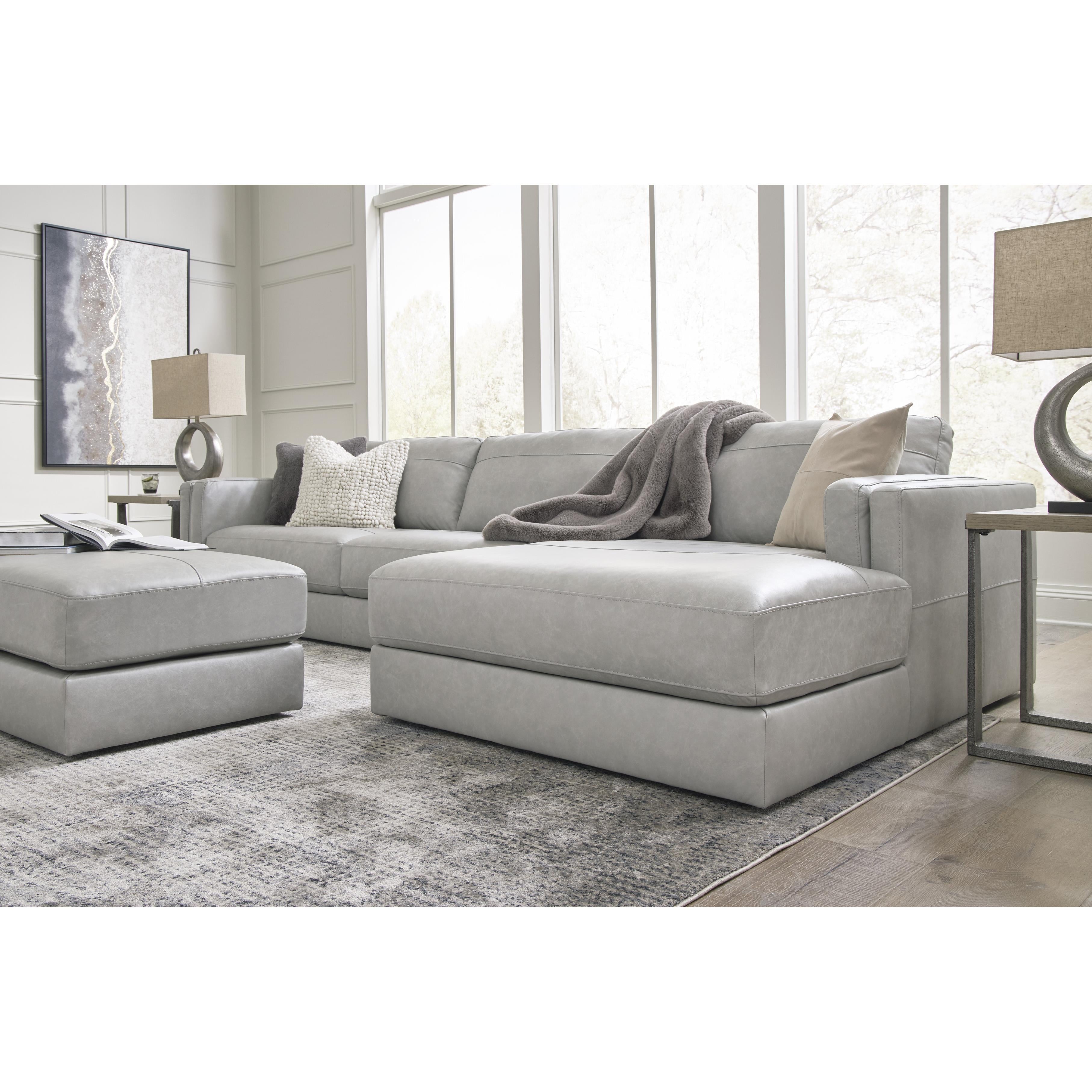  Manufacturer Color_Glacier --  Amiata 5740408 Oversized Accent Ottoman IMAGE 6