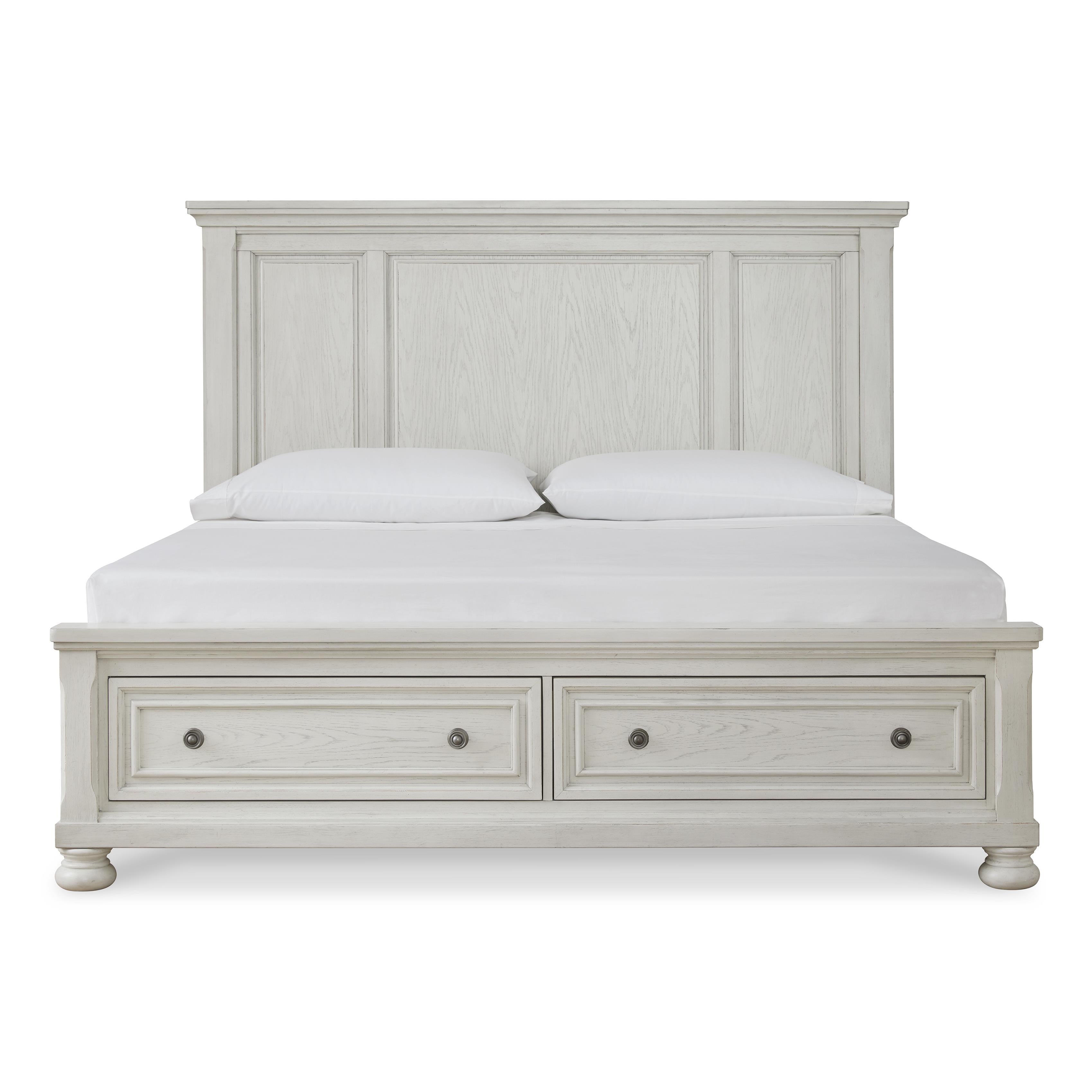  Size_Queen --  Signature Design by Ashley Robbinsdale Panel Bed with Storage IMAGE 2