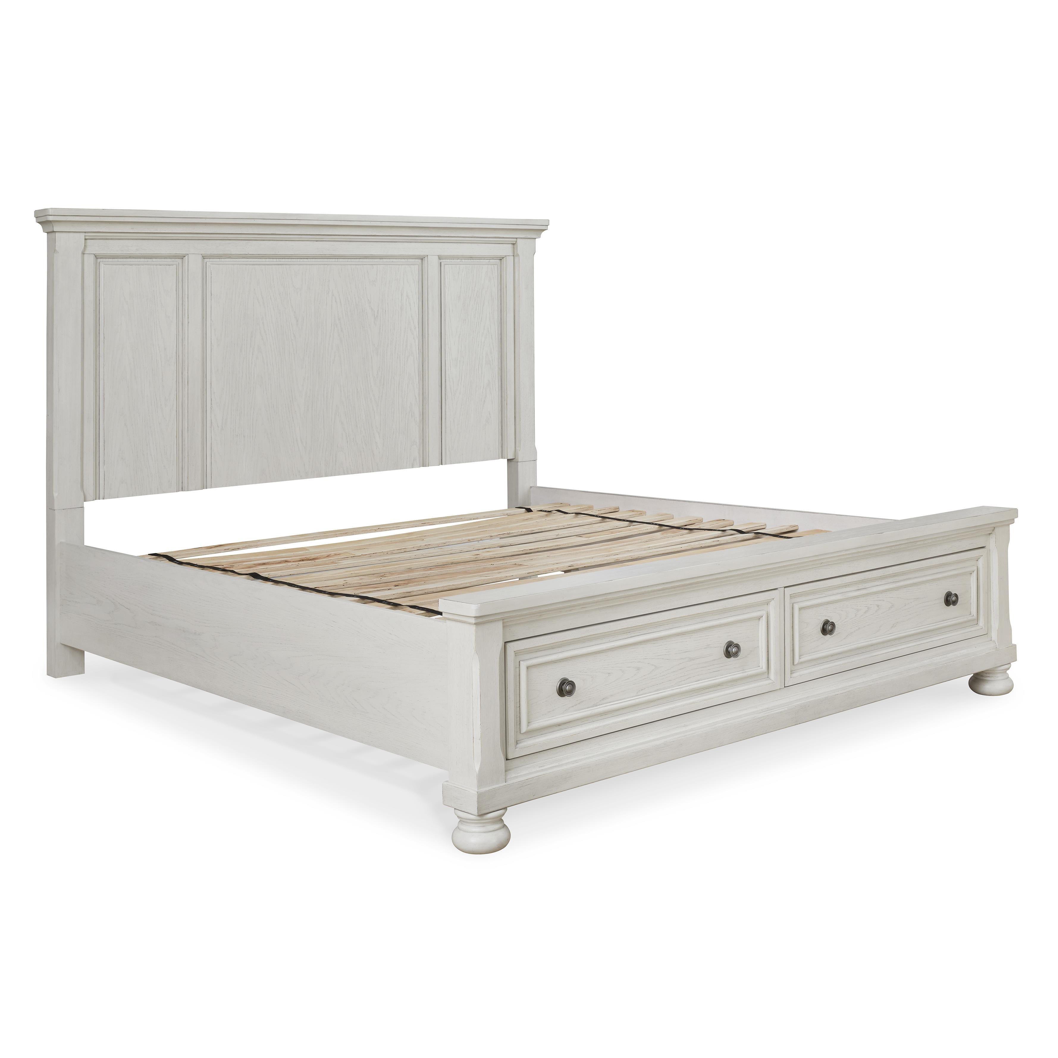  Size_Queen --  Signature Design by Ashley Robbinsdale Panel Bed with Storage IMAGE 4