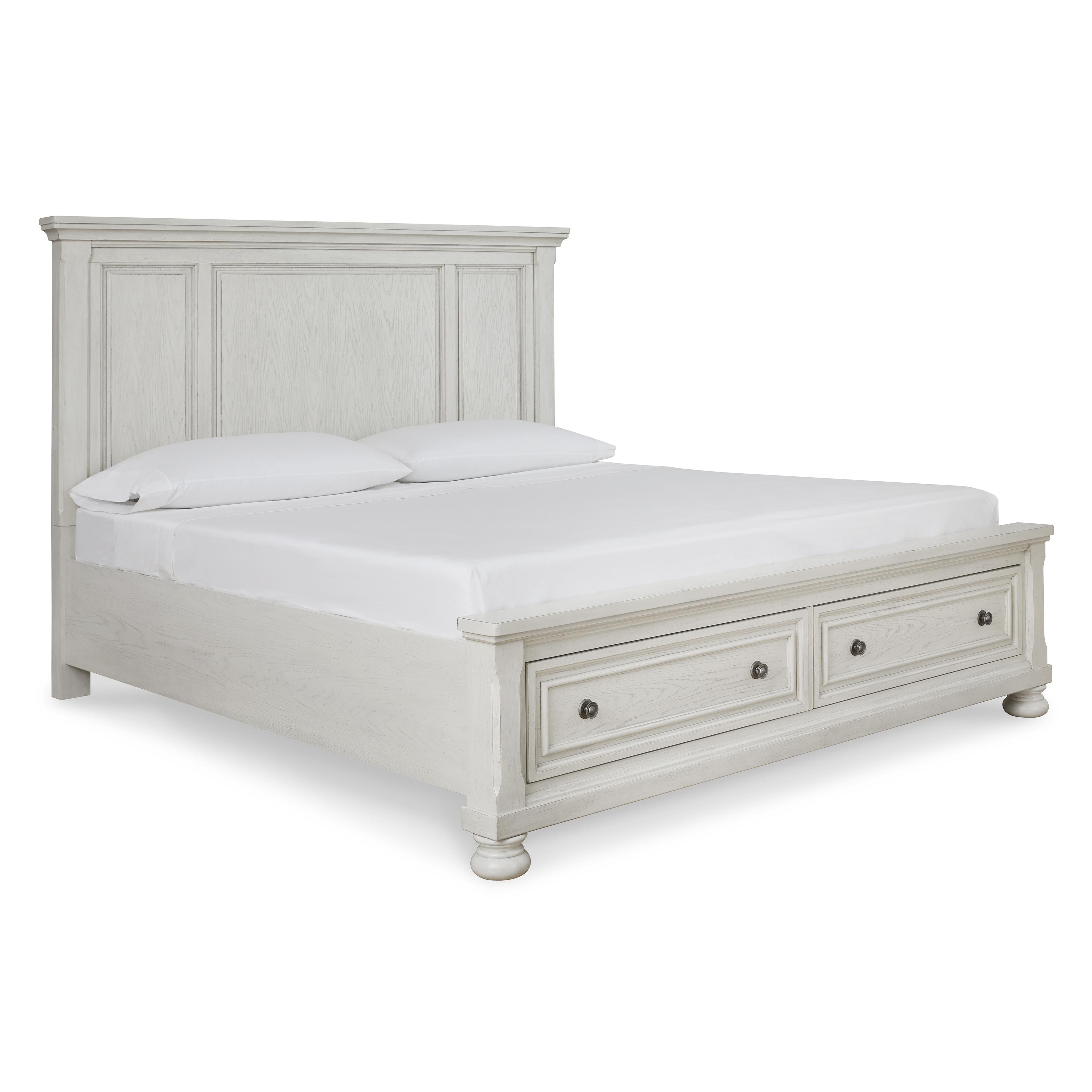  Size_King --  Robbinsdale B742B25 King Panel Storage Bed IMAGE 1