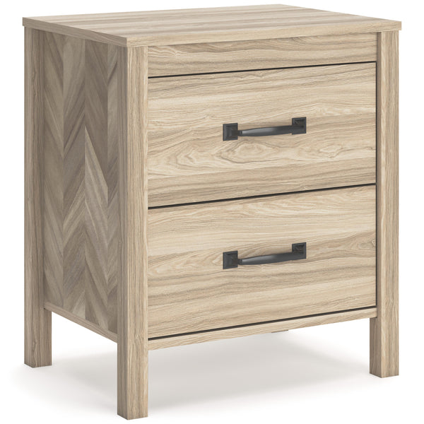 Signature Design by Ashley Battelle EB3929-292 Two Drawer Night Stand