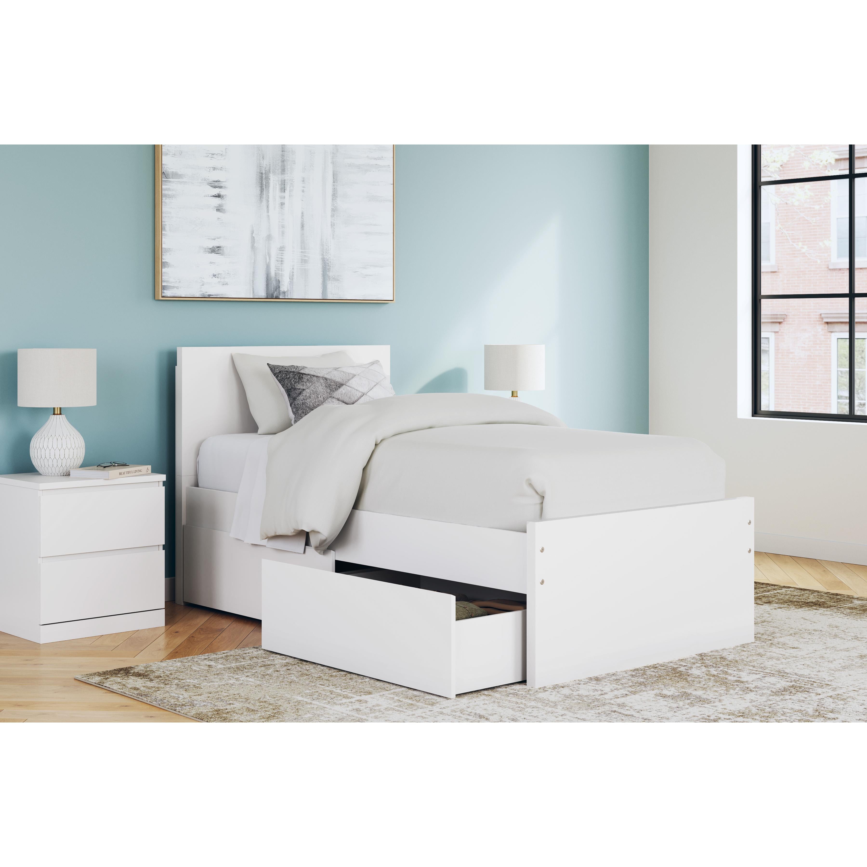  Size_Twin --  Signature Design by Ashley Onita Platform Bed with Storage IMAGE 9