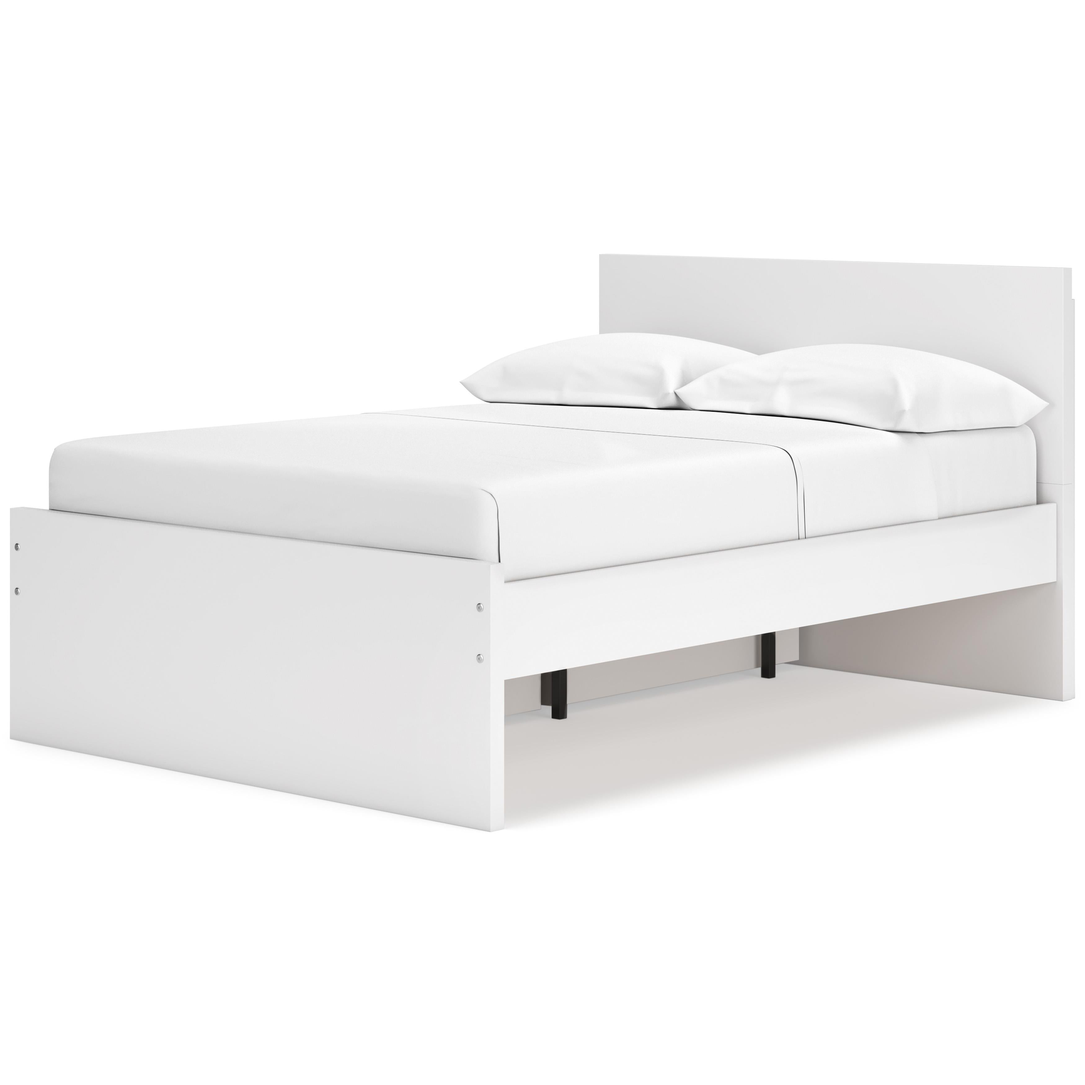  Size_Full --  Onita EB9630B11 Full Panel Platform Bed with 1 Side Storage IMAGE 6