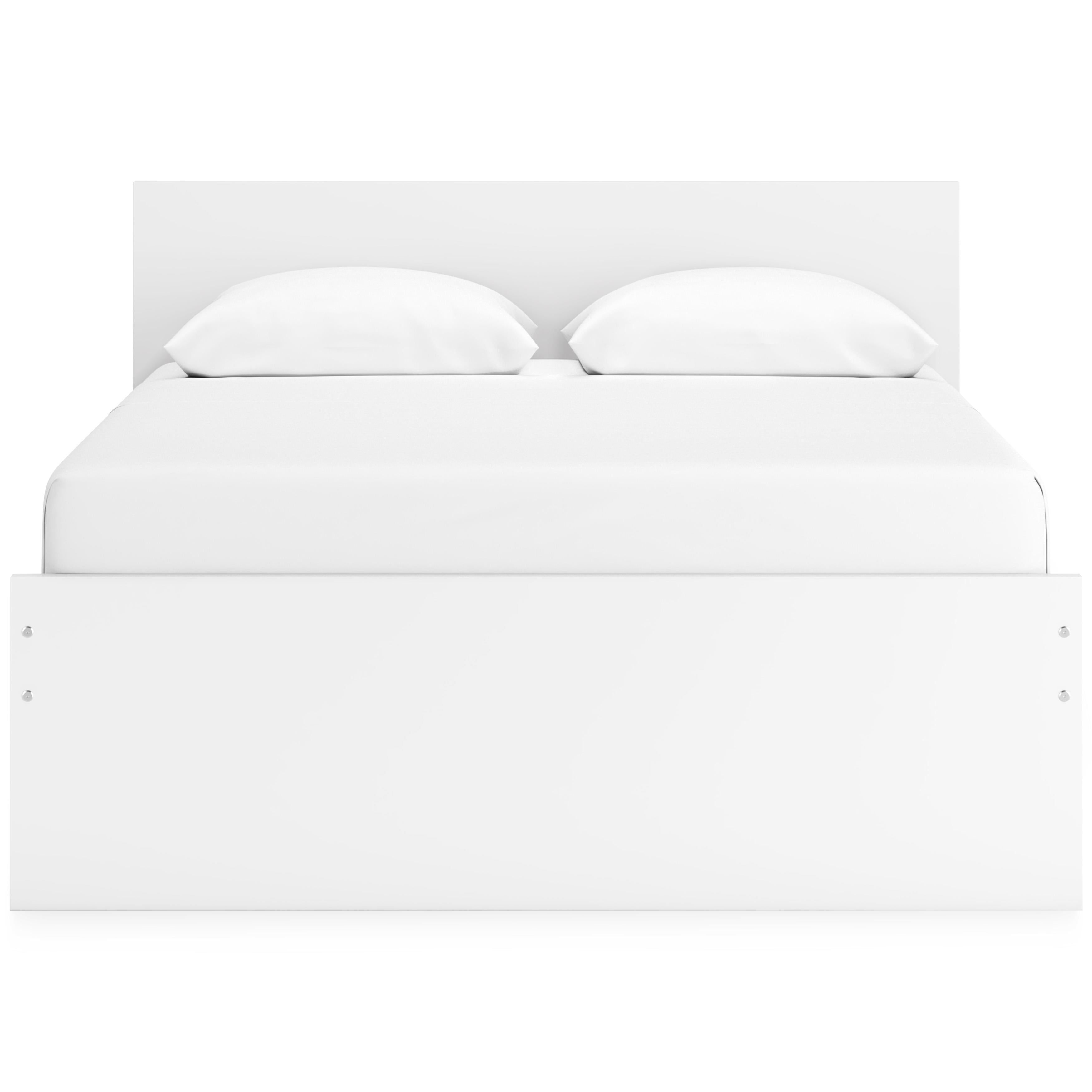  Size_Queen --  Onita EB9630B16 Queen Panel Platform Bed with 2 Side Storage IMAGE 3
