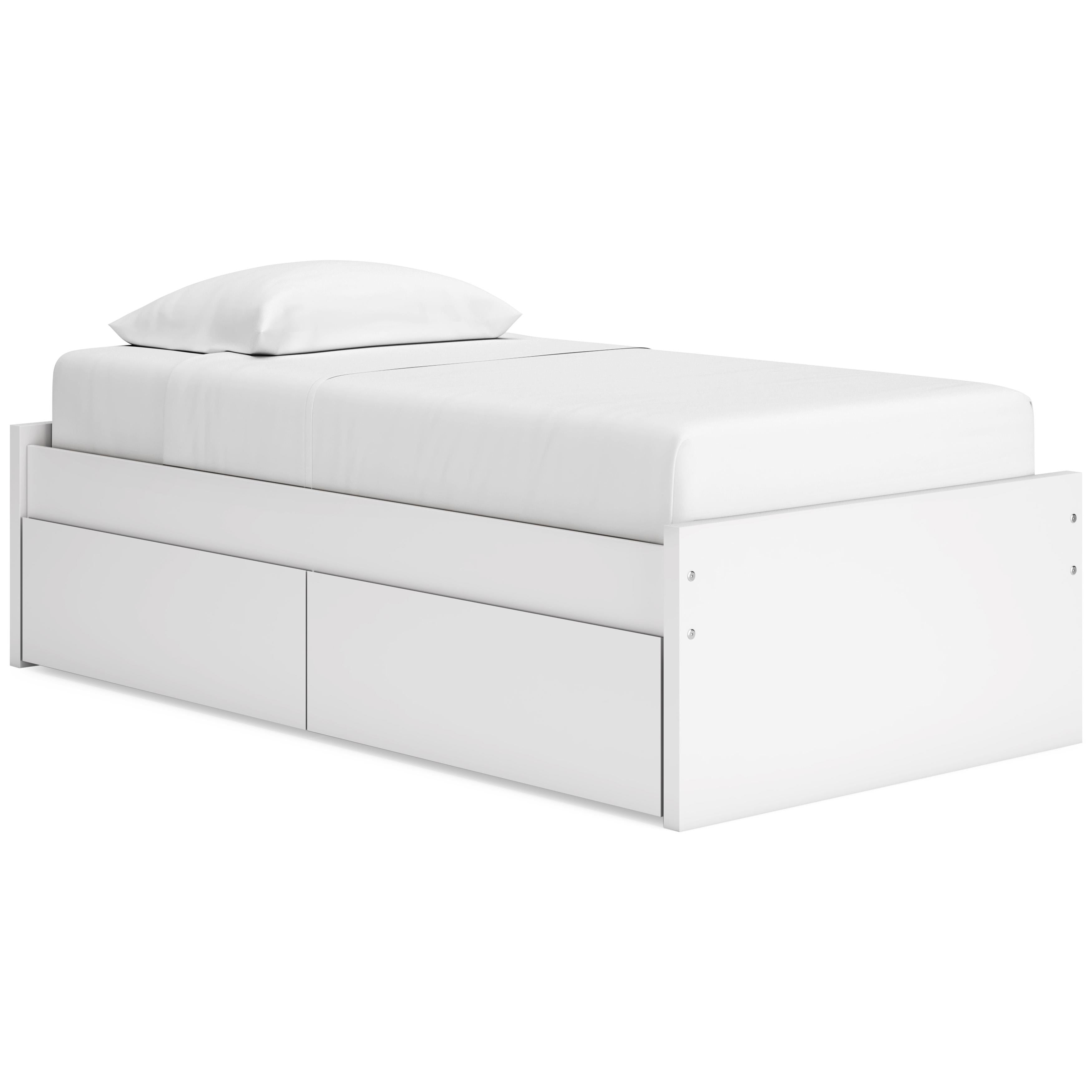  Size_Twin --  Signature Design by Ashley Onita Platform Bed with Storage IMAGE 1
