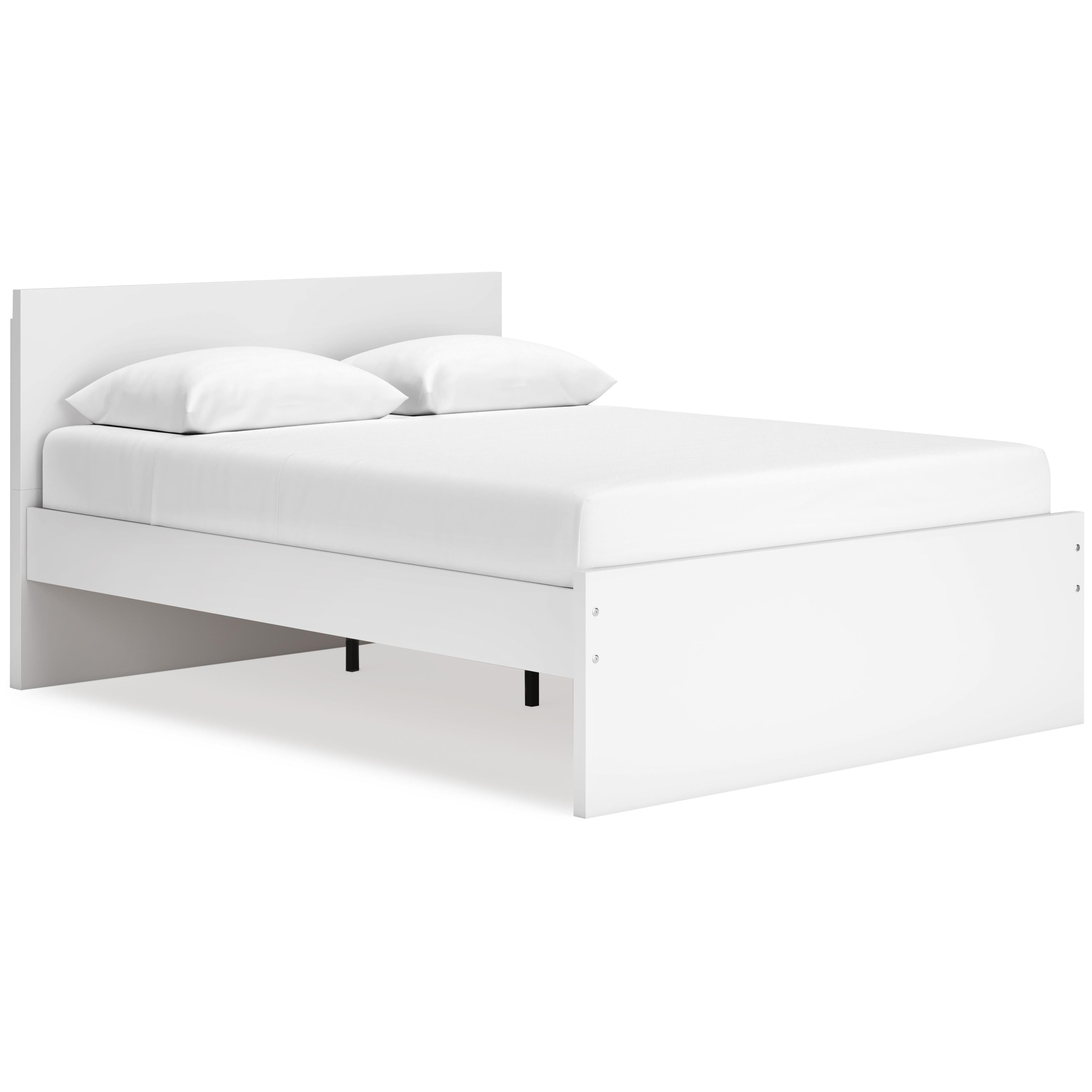  Size_Queen --  Onita EB9630B8 Queen Panel Platform Bed IMAGE 1