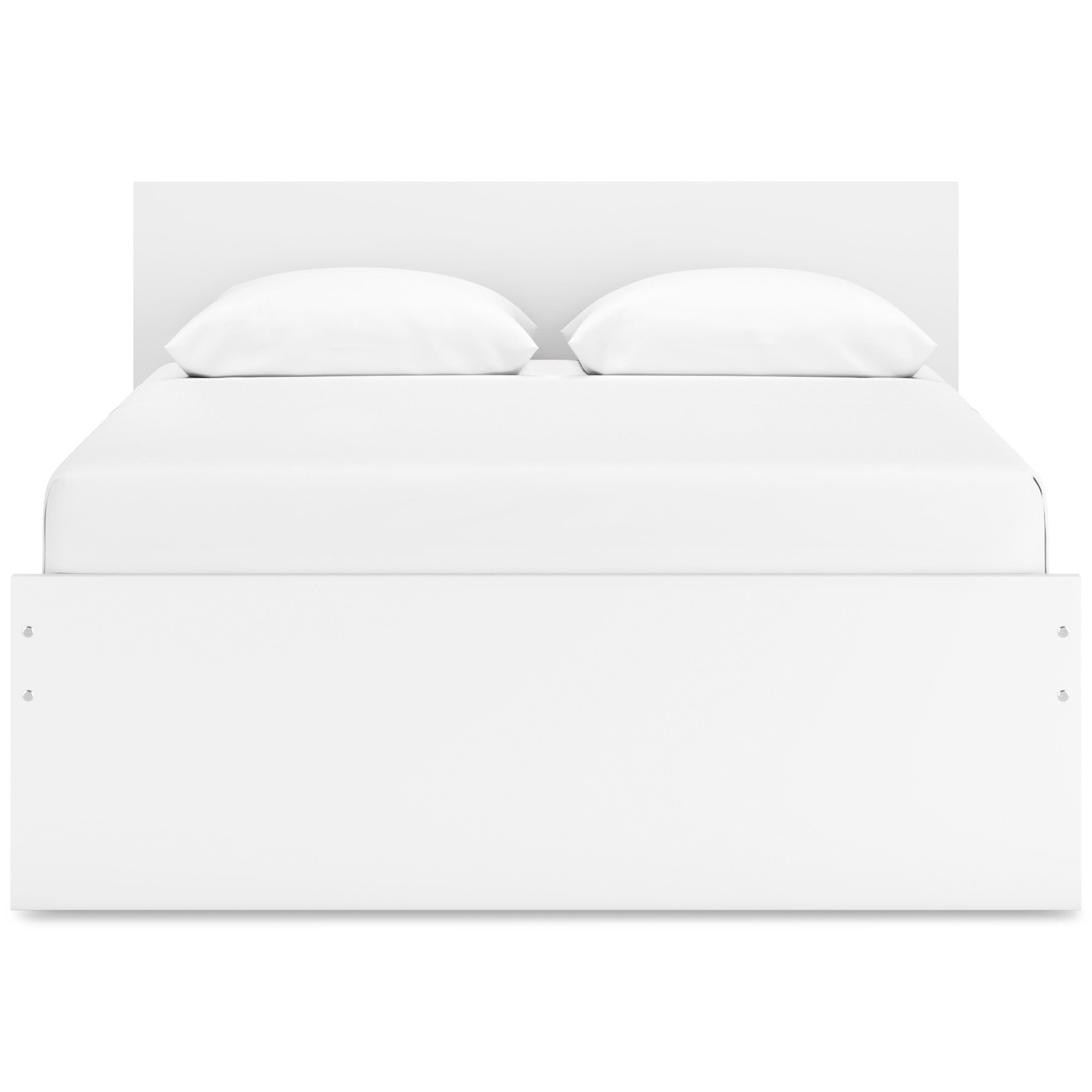  Size_Queen --  Onita EB9630B8 Queen Panel Platform Bed IMAGE 2