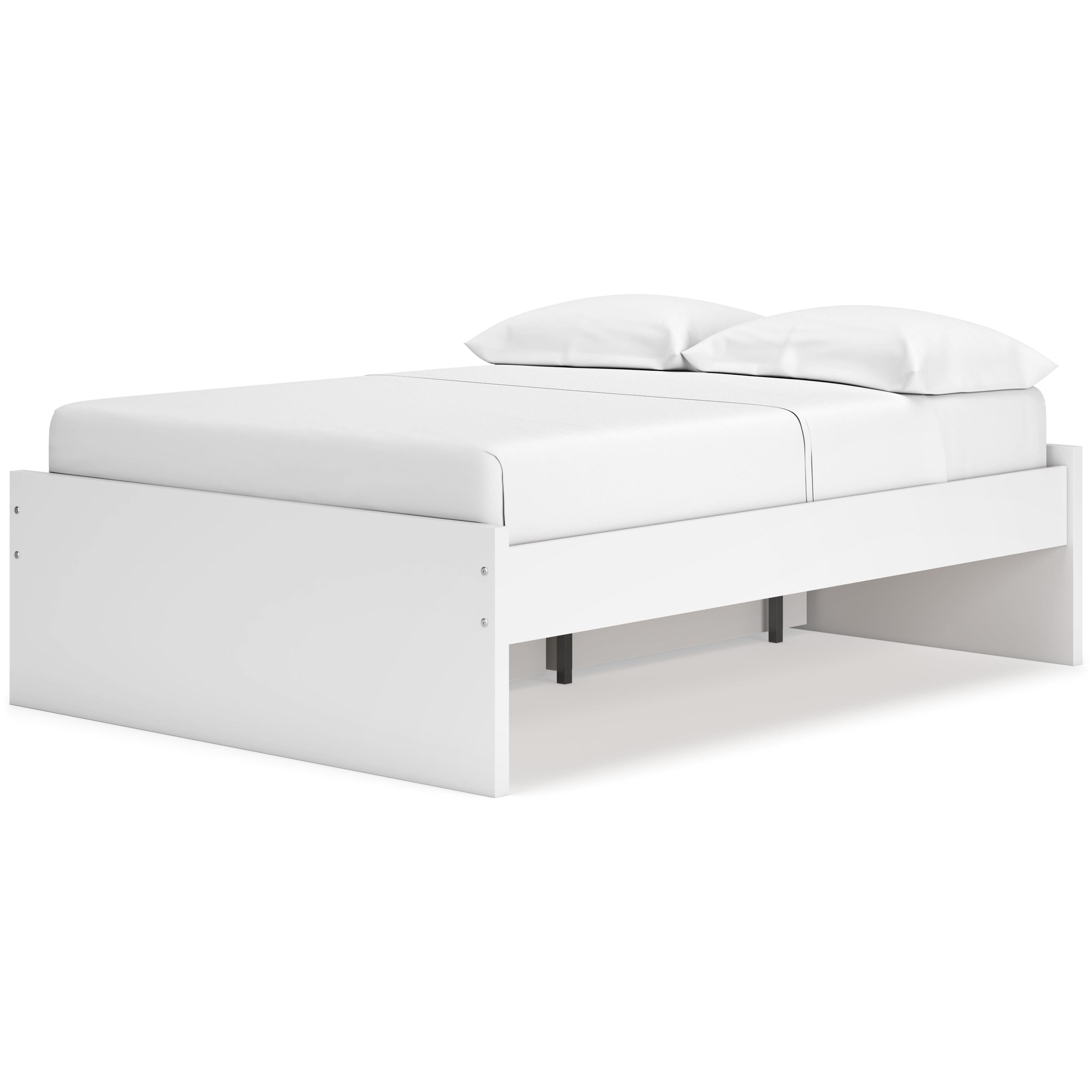  Size_Full --  Onita EB9630B9 Full Platform Bed with 1 Side Storage IMAGE 3
