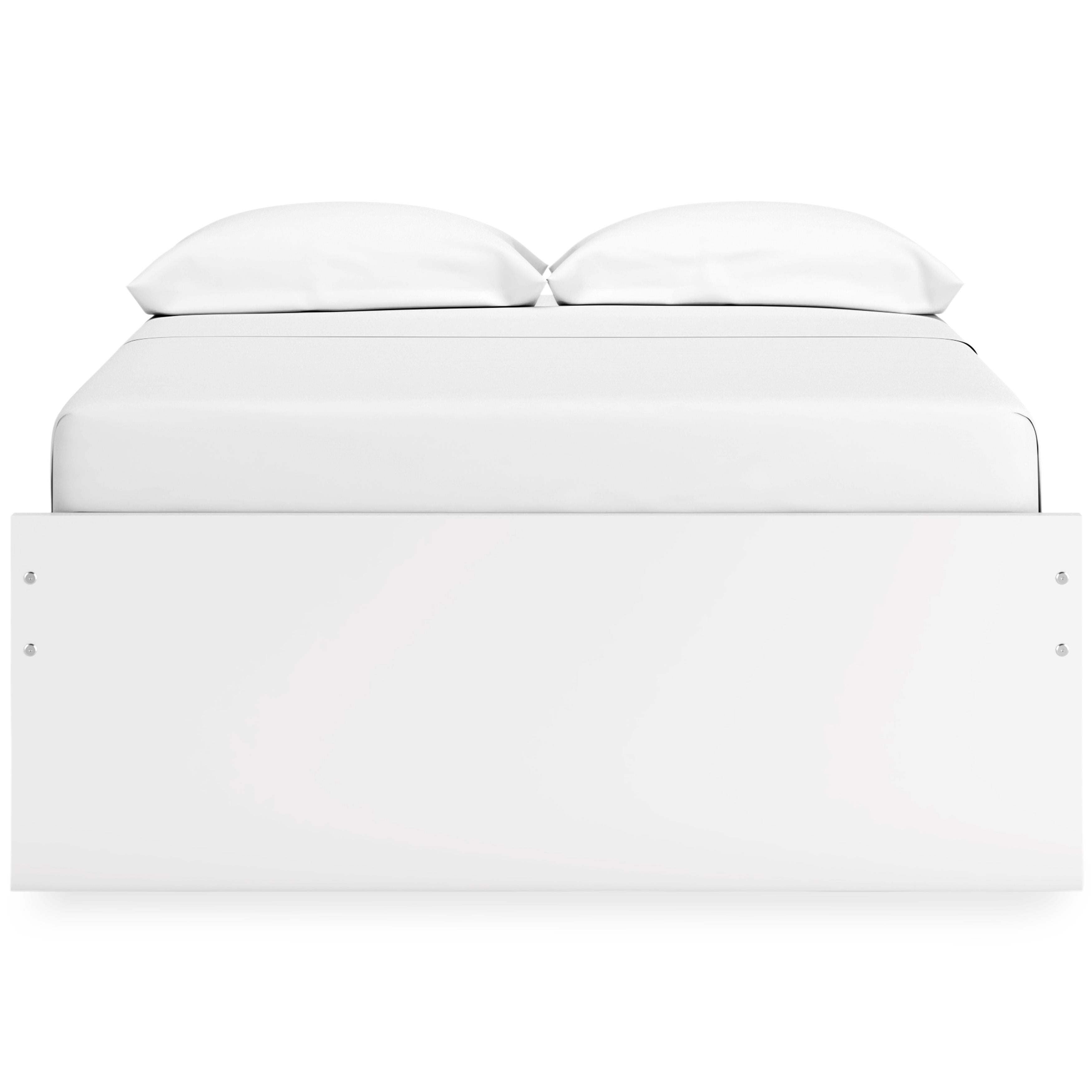  Size_Full --  Onita EB9630B9 Full Platform Bed with 1 Side Storage IMAGE 4