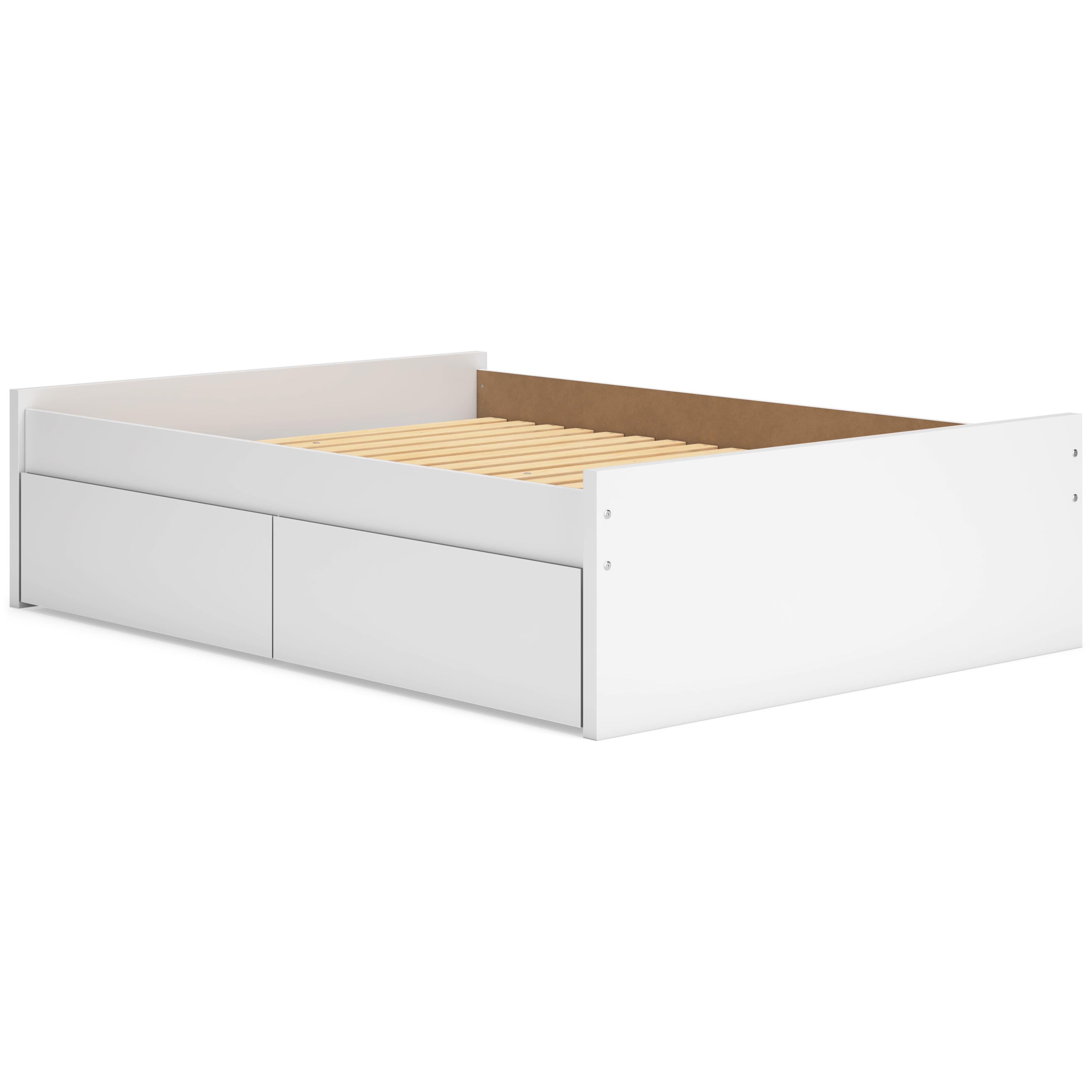  Size_Full --  Onita EB9630B9 Full Platform Bed with 1 Side Storage IMAGE 8
