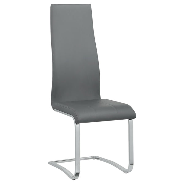 Coaster Furniture Montclair 100515GRY Upholstered Dining Side Chair - Grey