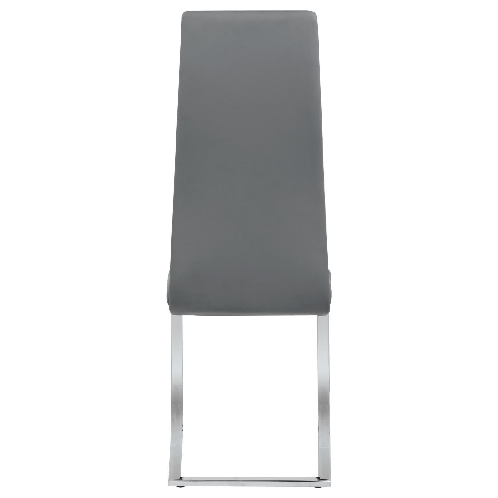  Coaster Furniture Montclair 100515GRY Upholstered Dining Side Chair - Grey IMAGE 7