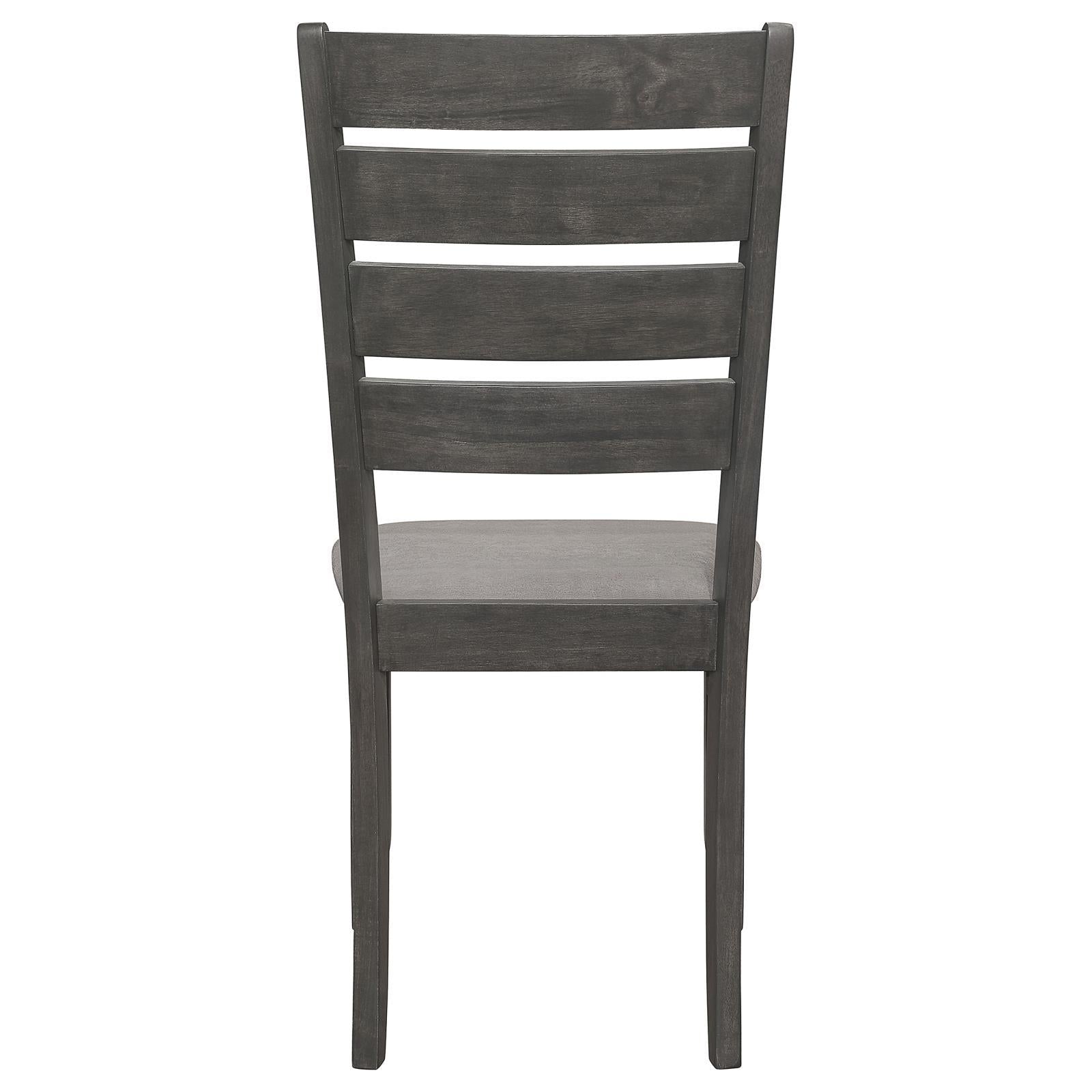  Coaster Furniture Dalila 102722GRY Wood Dining Side Chair - Dark Grey IMAGE 7