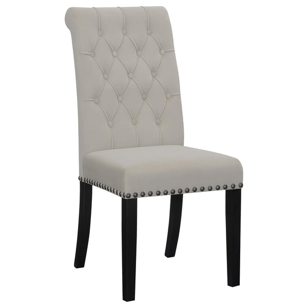 Coaster Furniture Alana 115182 Velvet Upholstered Dining Side Chair - Sand