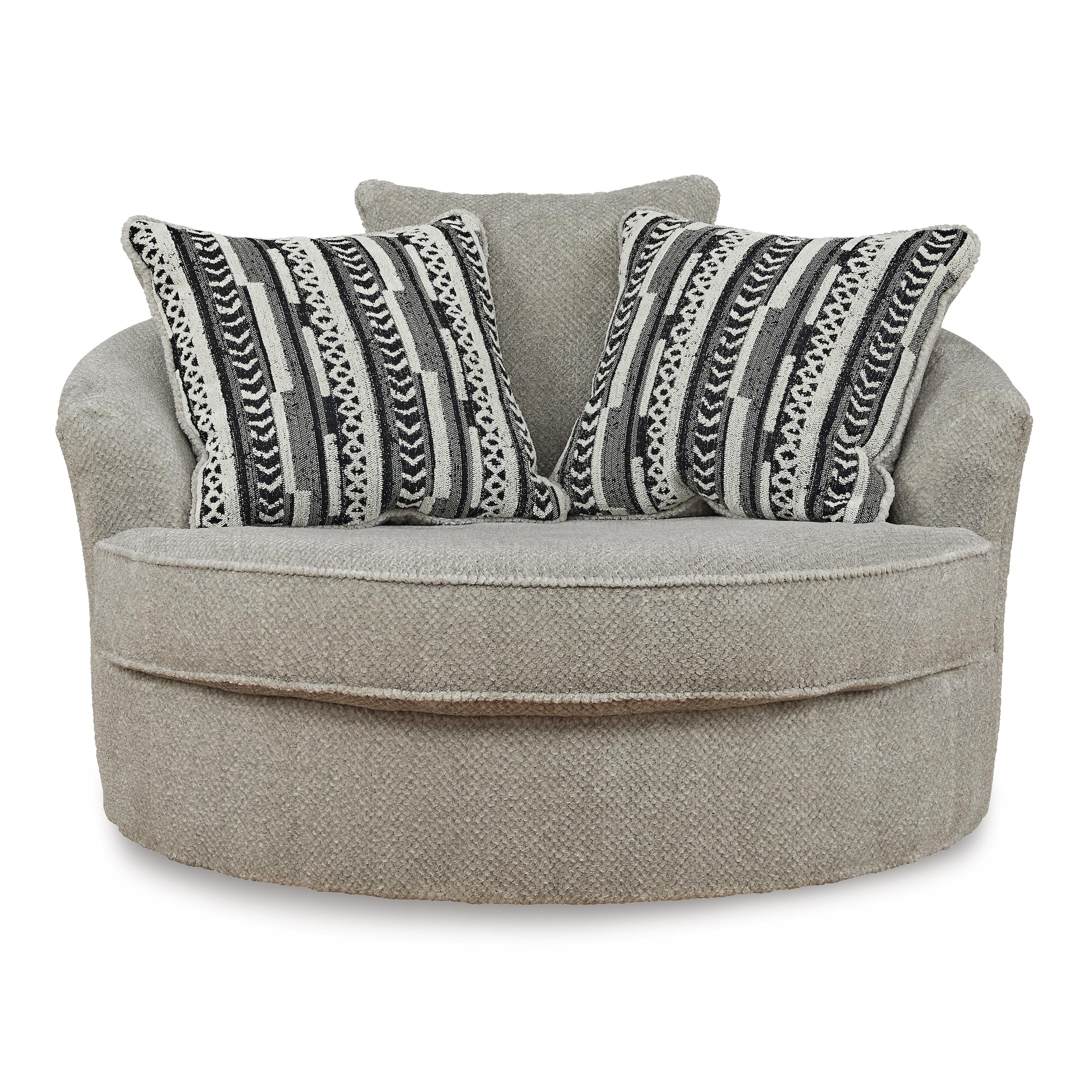  Benchcraft Calnita 2050221 Oversized Swivel Accent Chair IMAGE 2