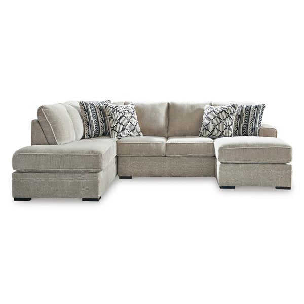 Benchcraft Calnita 20502S2 2 pc Sectional with Chaise