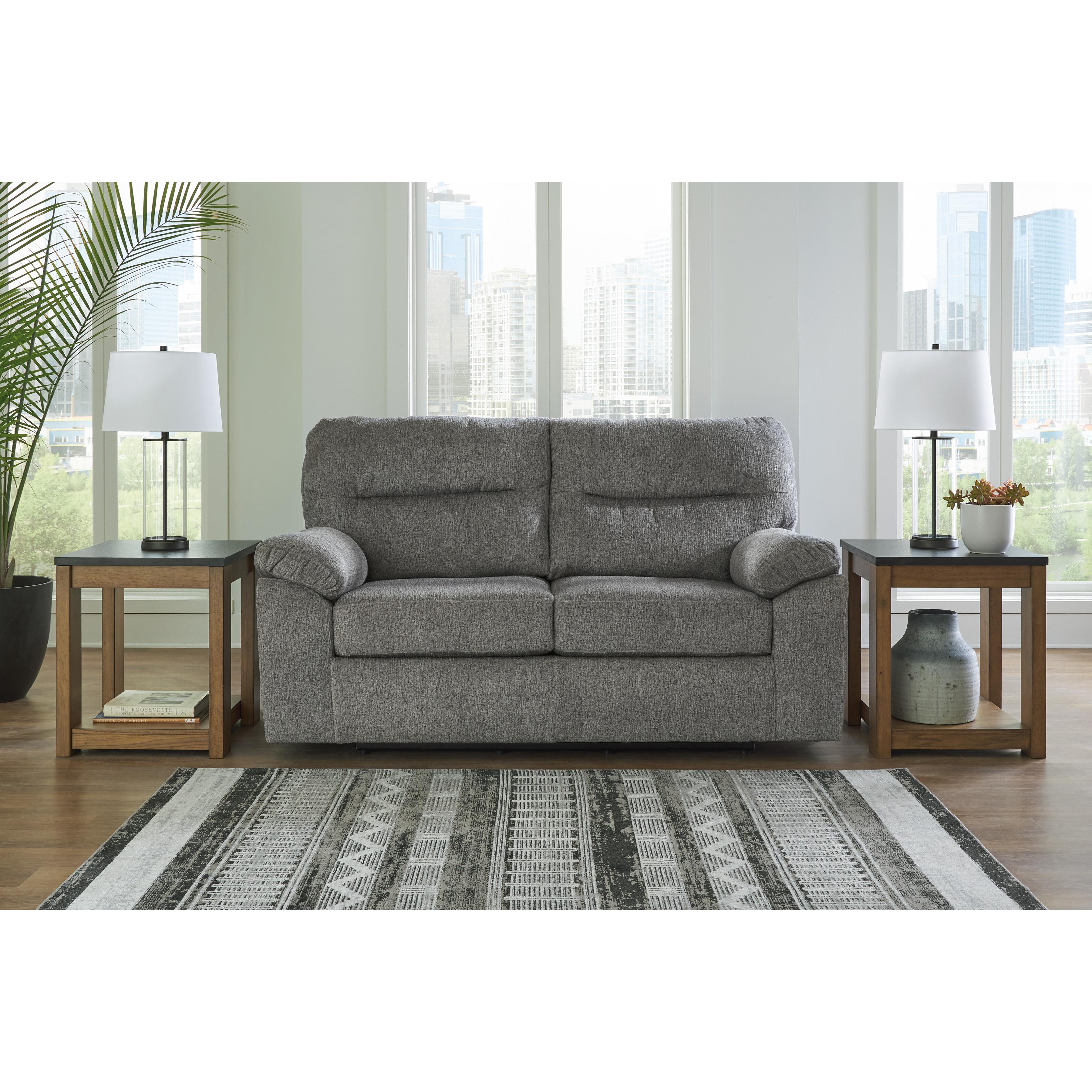  Signature Design by Ashley Bindura 3030578 Glider Loveseat IMAGE 5