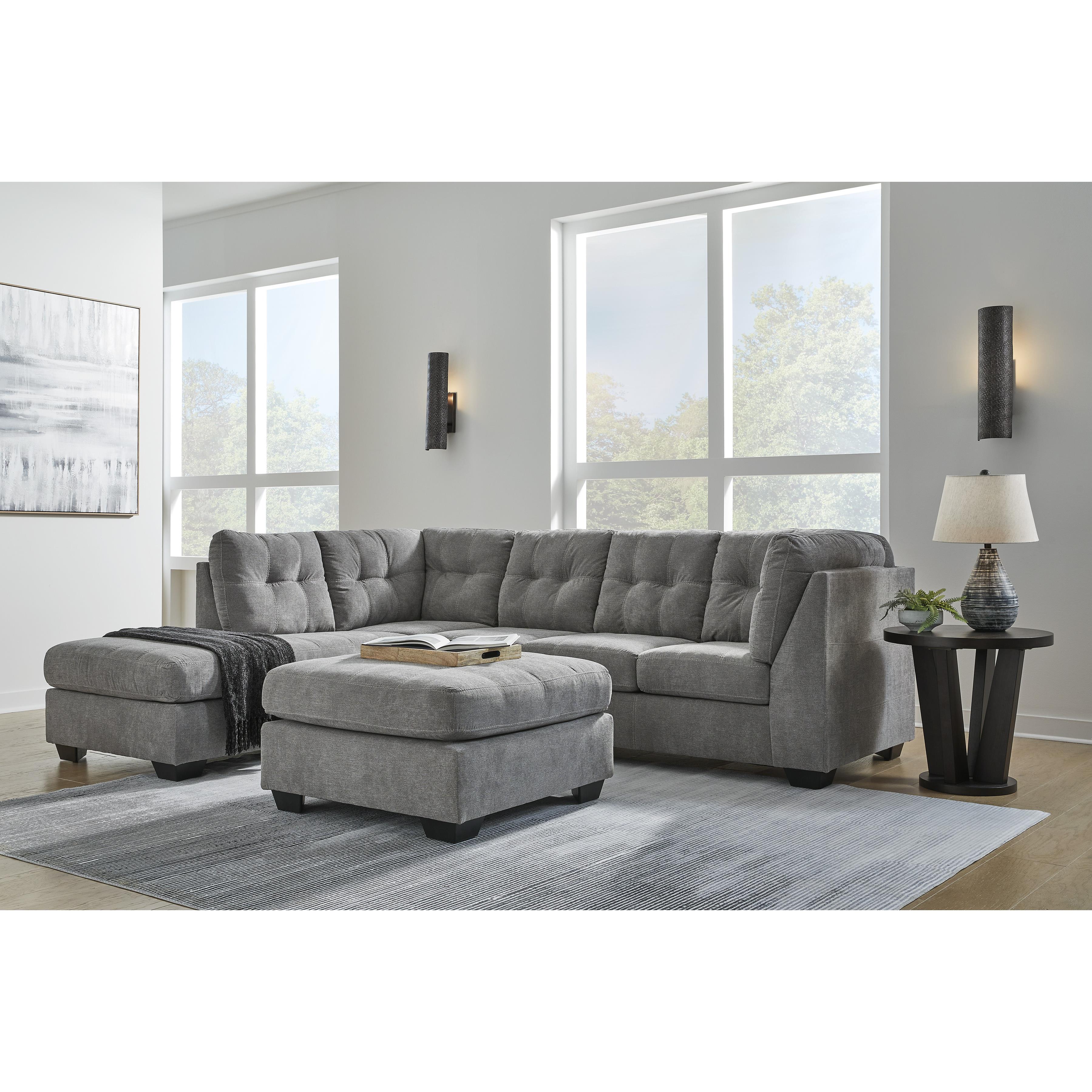  Manufacturer Color_Grey --  Marleton 5530508 Oversized Accent Ottoman IMAGE 10