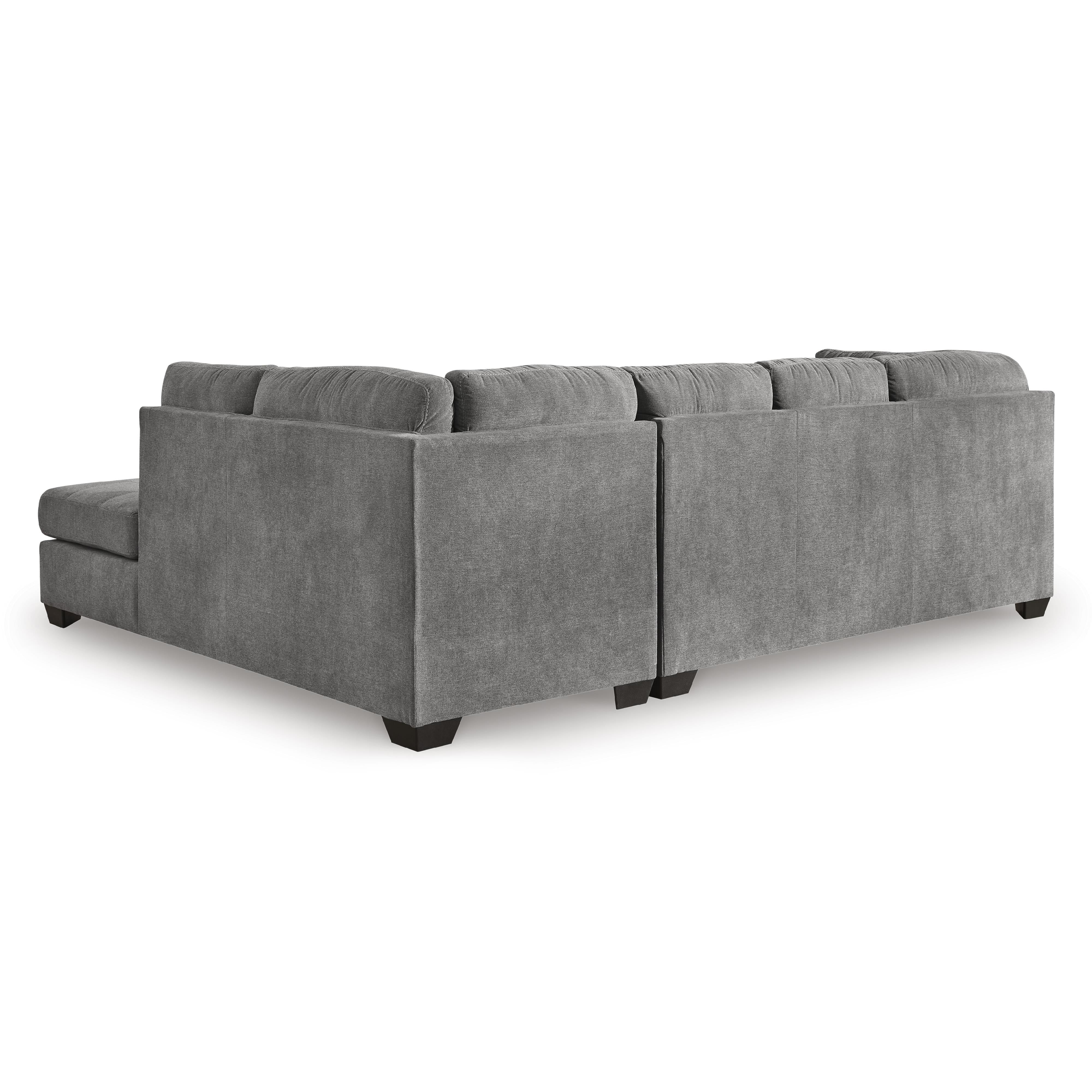  Manufacturer Color_Grey --  Marleton 55305S2 2 pc Sectional with Chaise IMAGE 2