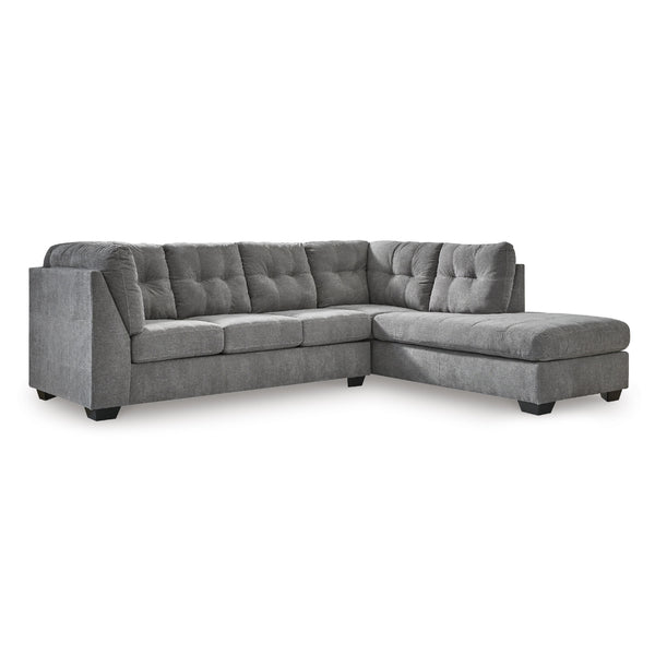 Signature Design by Ashley Marleton 55305S4 2 pc Sleeper Sectional with Chaise