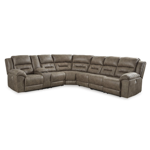 Signature Design by Ashley Ravenel 83106S3 4 pc Power Reclining Sectional