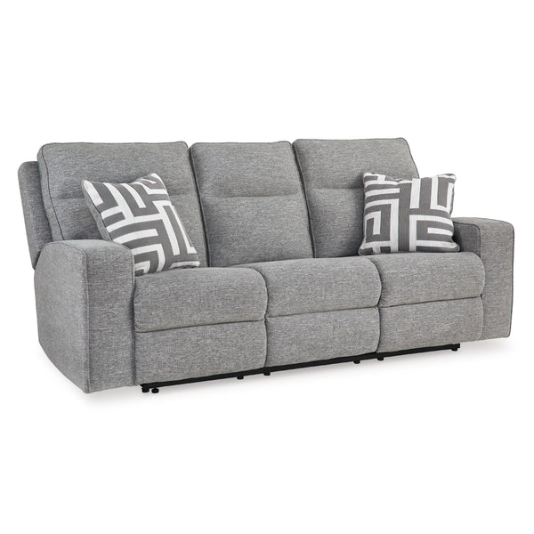 Signature Design by Ashley Biscoe 9050315 Power Reclining Sofa with Adjustable Headrest