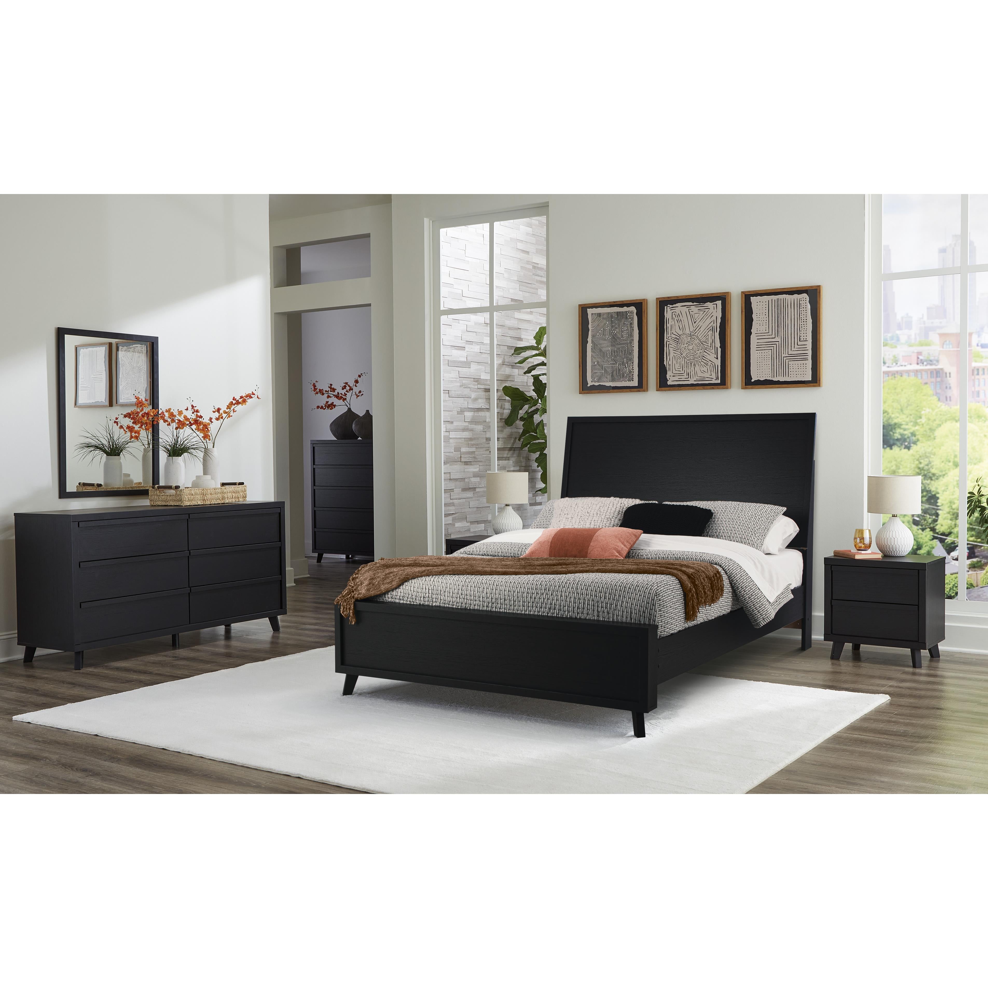  Size_Queen --  Signature Design by Ashley Danziar Panel Bed IMAGE 6