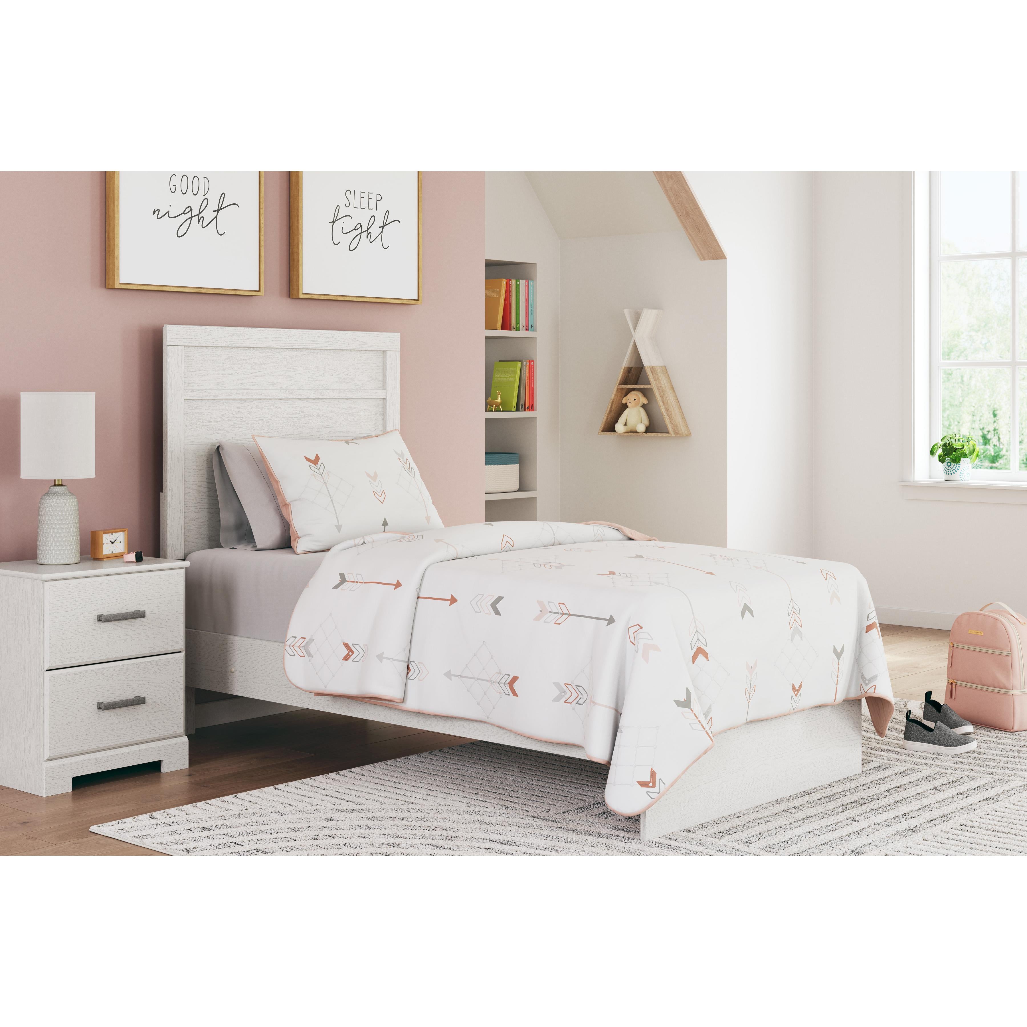  Size_Twin --  Signature Design by Ashley Stelsie Panel Bed IMAGE 5