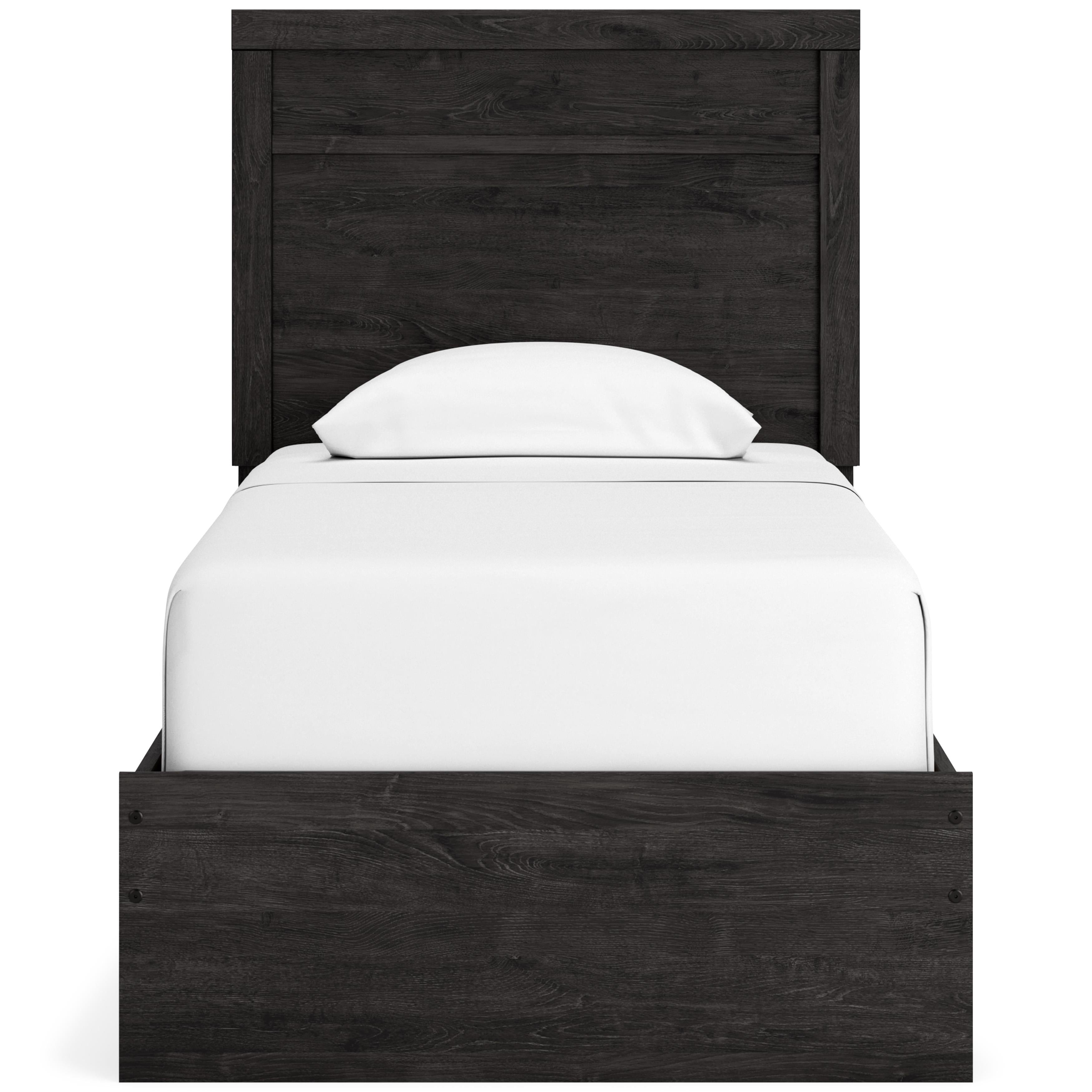  Size_Twin --  Signature Design by Ashley Belachime Panel Bed IMAGE 2
