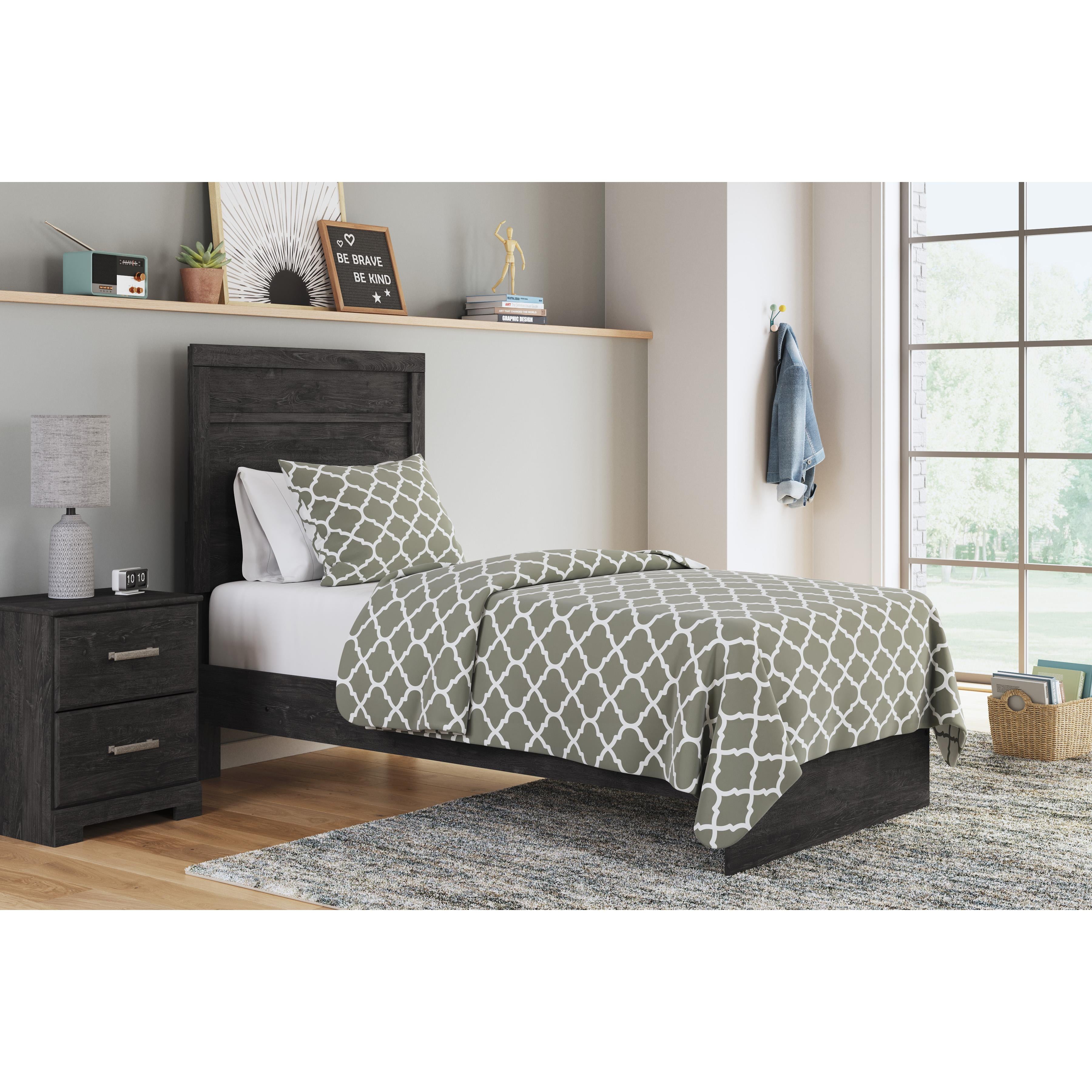  Size_Twin --  Signature Design by Ashley Belachime Panel Bed IMAGE 6