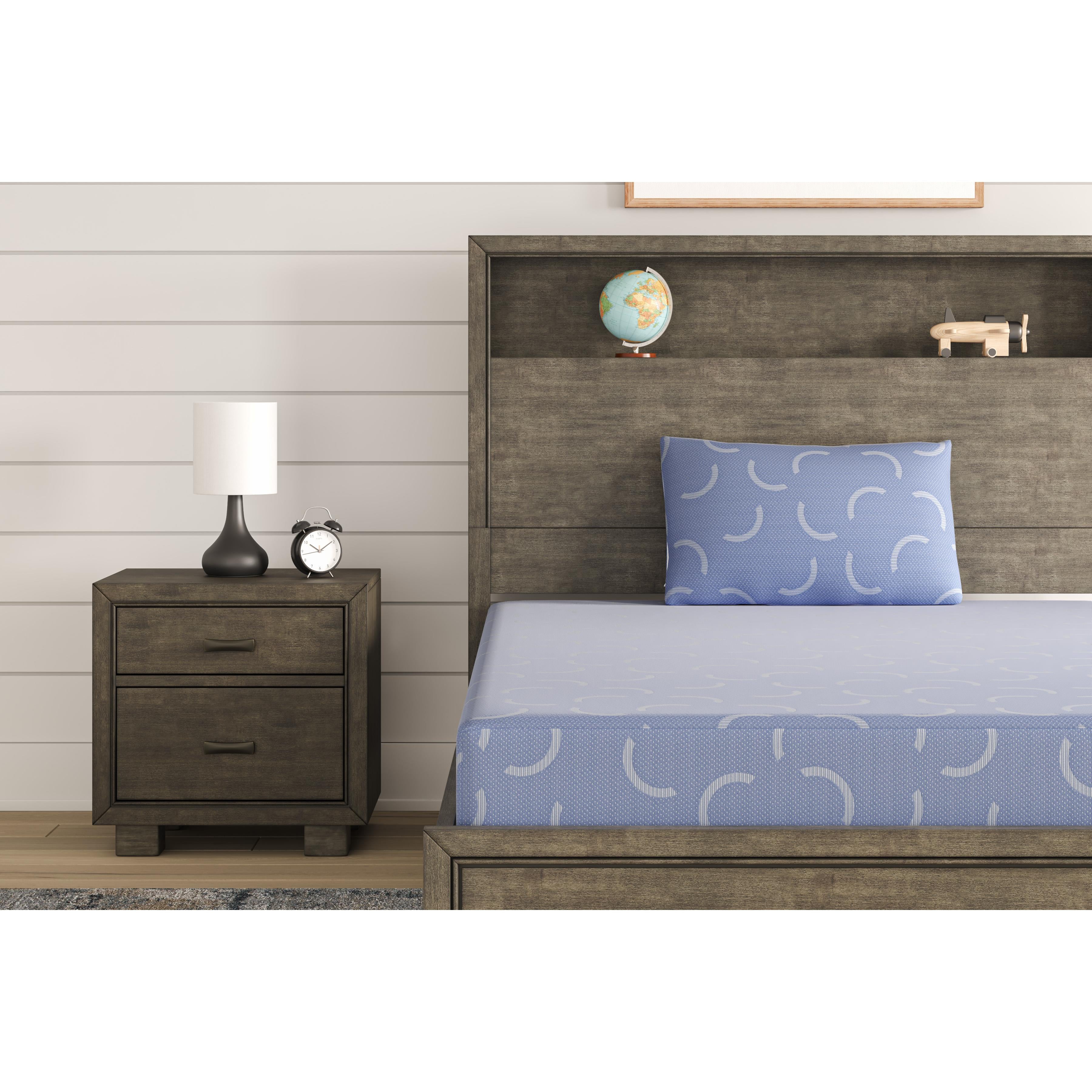  Size_Twin --  Sierra Sleep IKidz Ocean Mattress and Pillow IMAGE 4