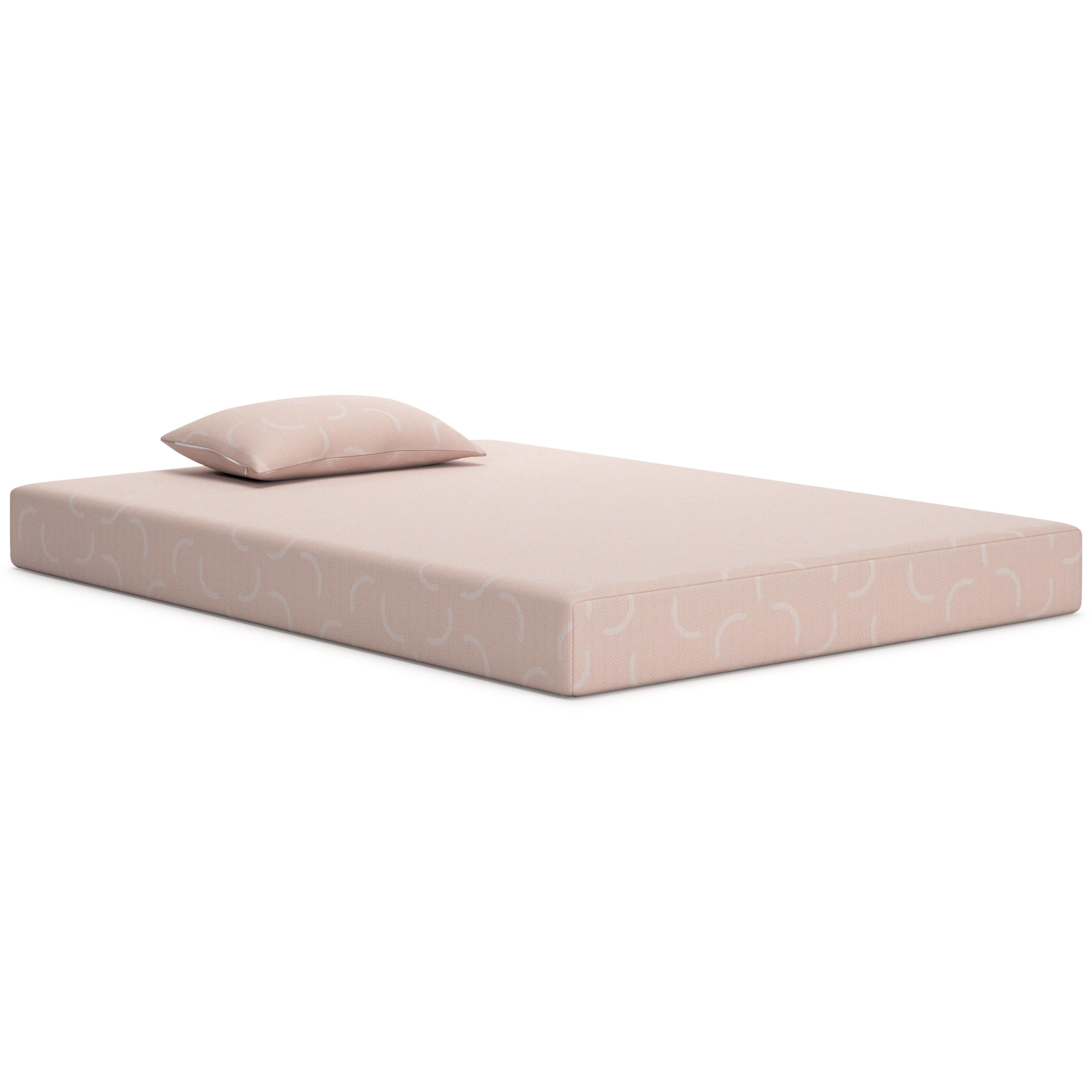  Size_Twin --  Sierra Sleep IKidz Coral Mattress and Pillow IMAGE 1
