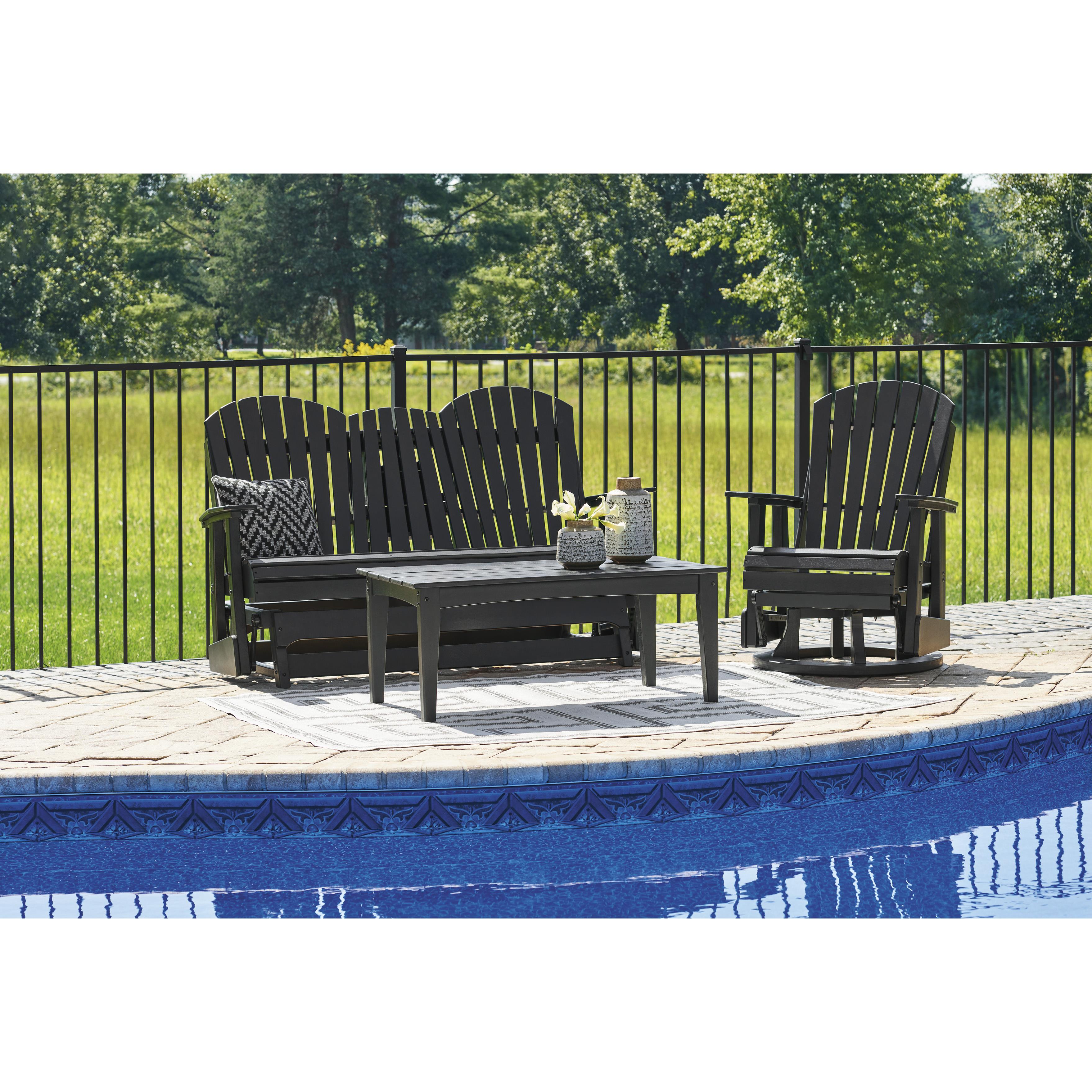  Signature Design by Ashley Hyland wave P108-835 Glider Loveseat IMAGE 12