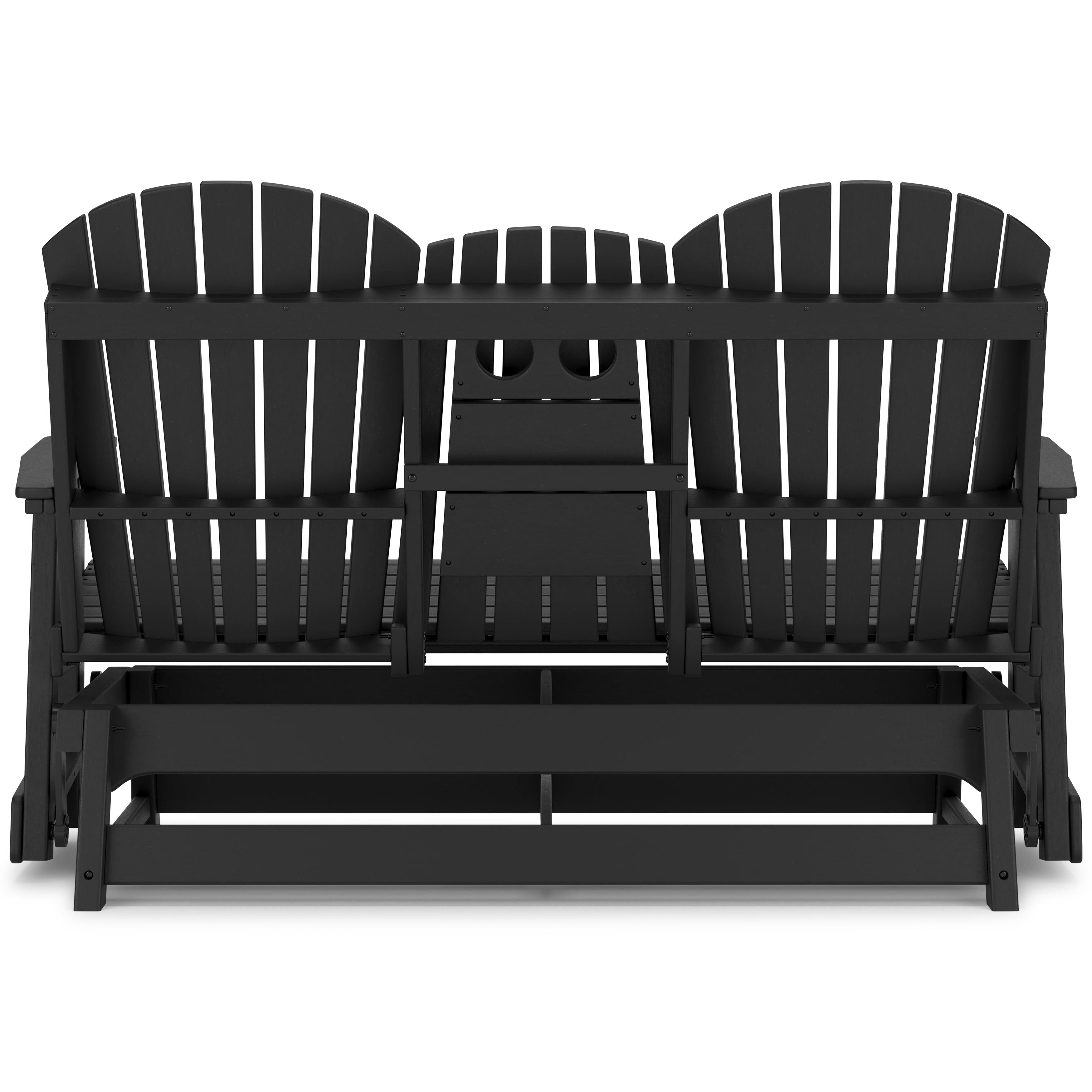  Signature Design by Ashley Hyland wave P108-835 Glider Loveseat IMAGE 5