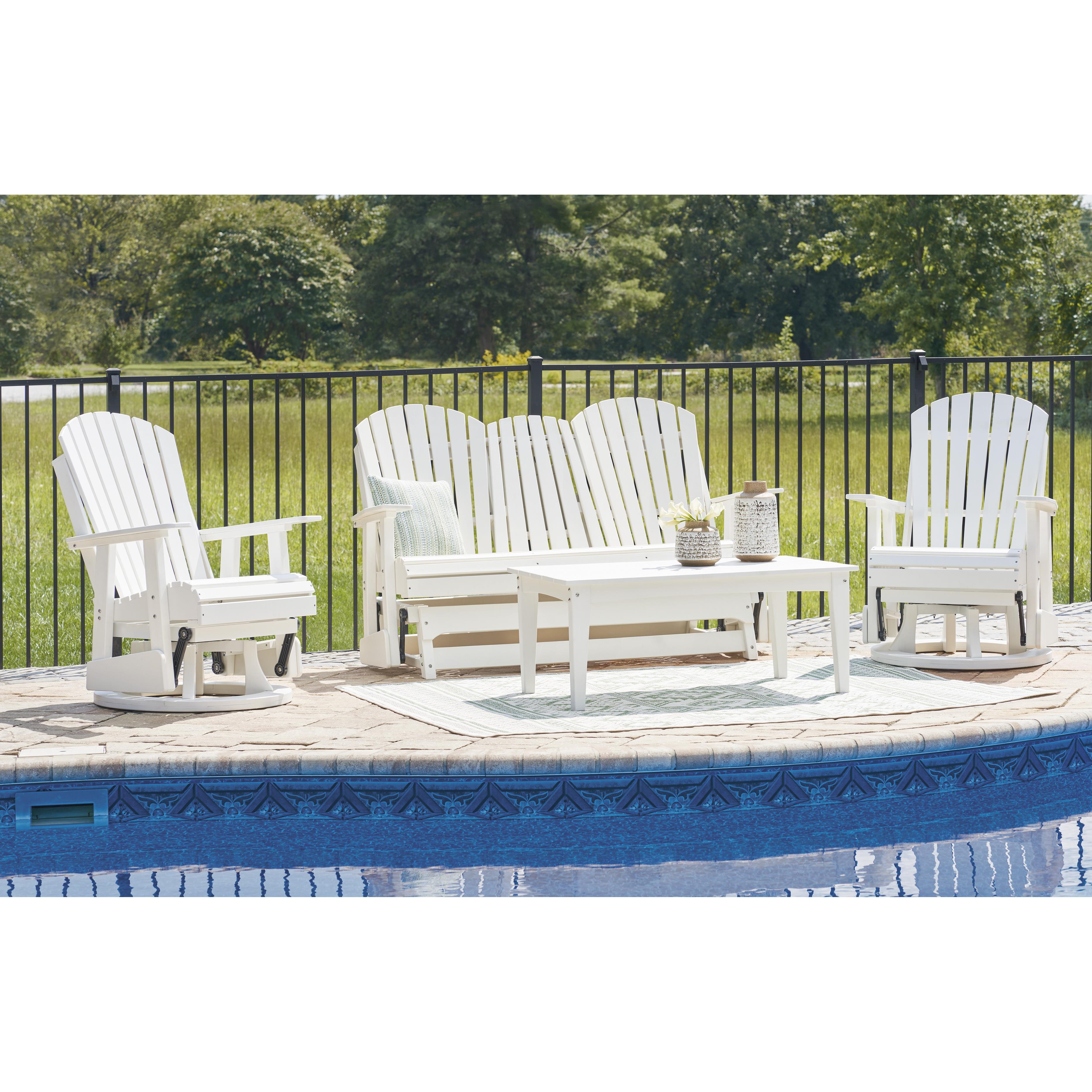  Signature Design by Ashley Hyland wave P111-835 Glider Loveseat IMAGE 10