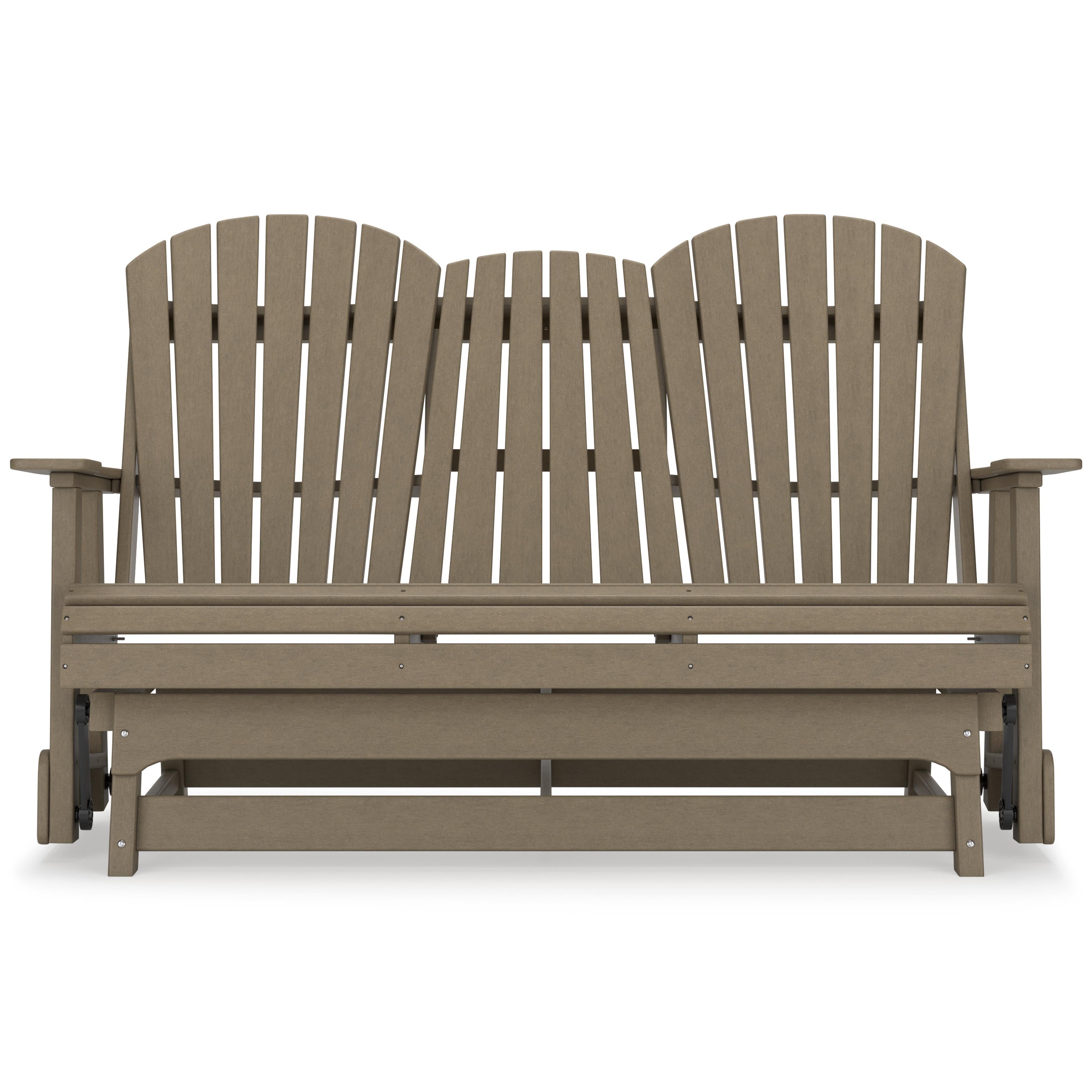  Signature Design by Ashley Hyland wave P114-835 Glider Loveseat IMAGE 3