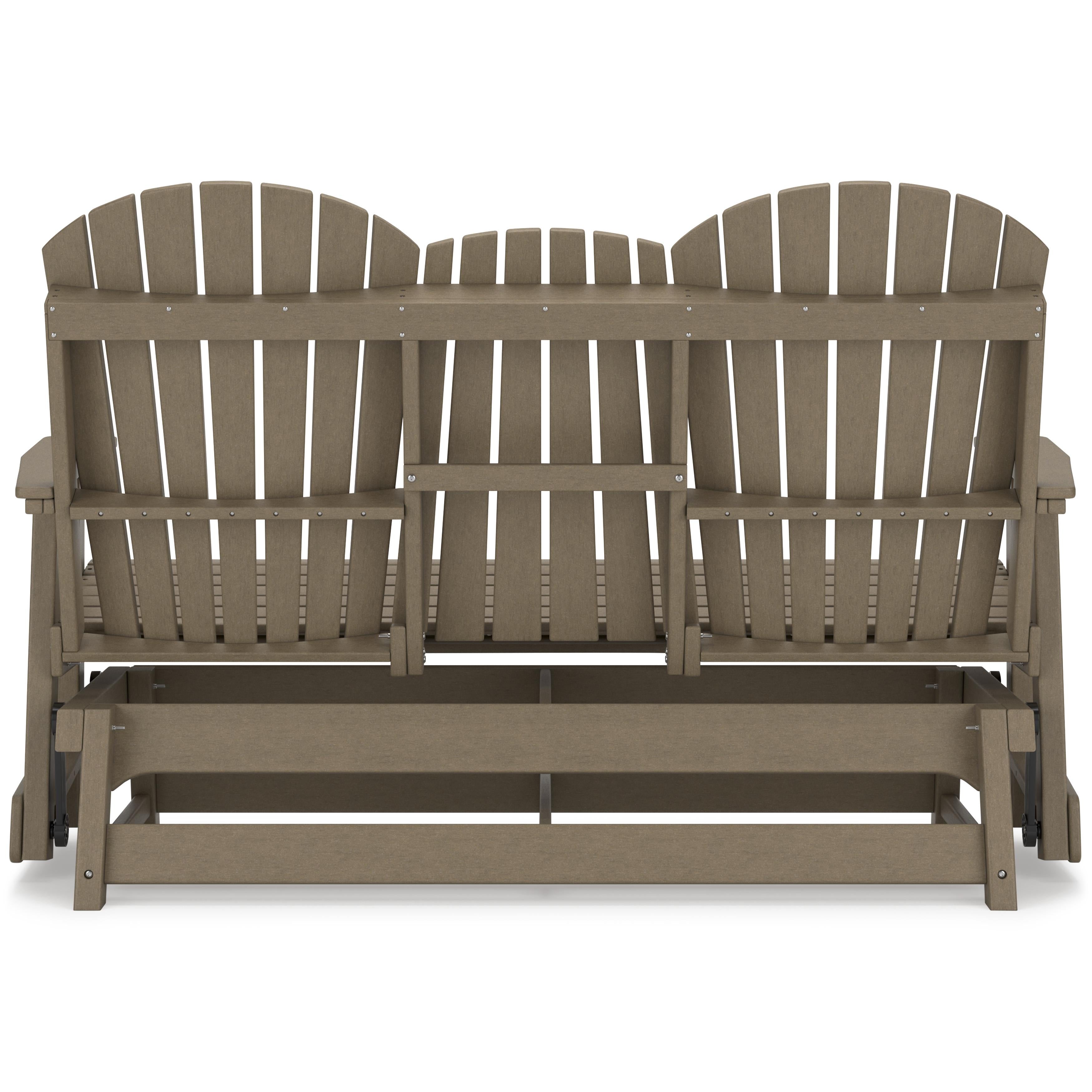  Signature Design by Ashley Hyland wave P114-835 Glider Loveseat IMAGE 5