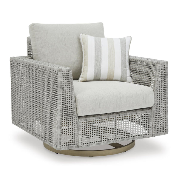 Signature Design by Ashley Seton Creek P798-821 Swivel Lounge with Cushion