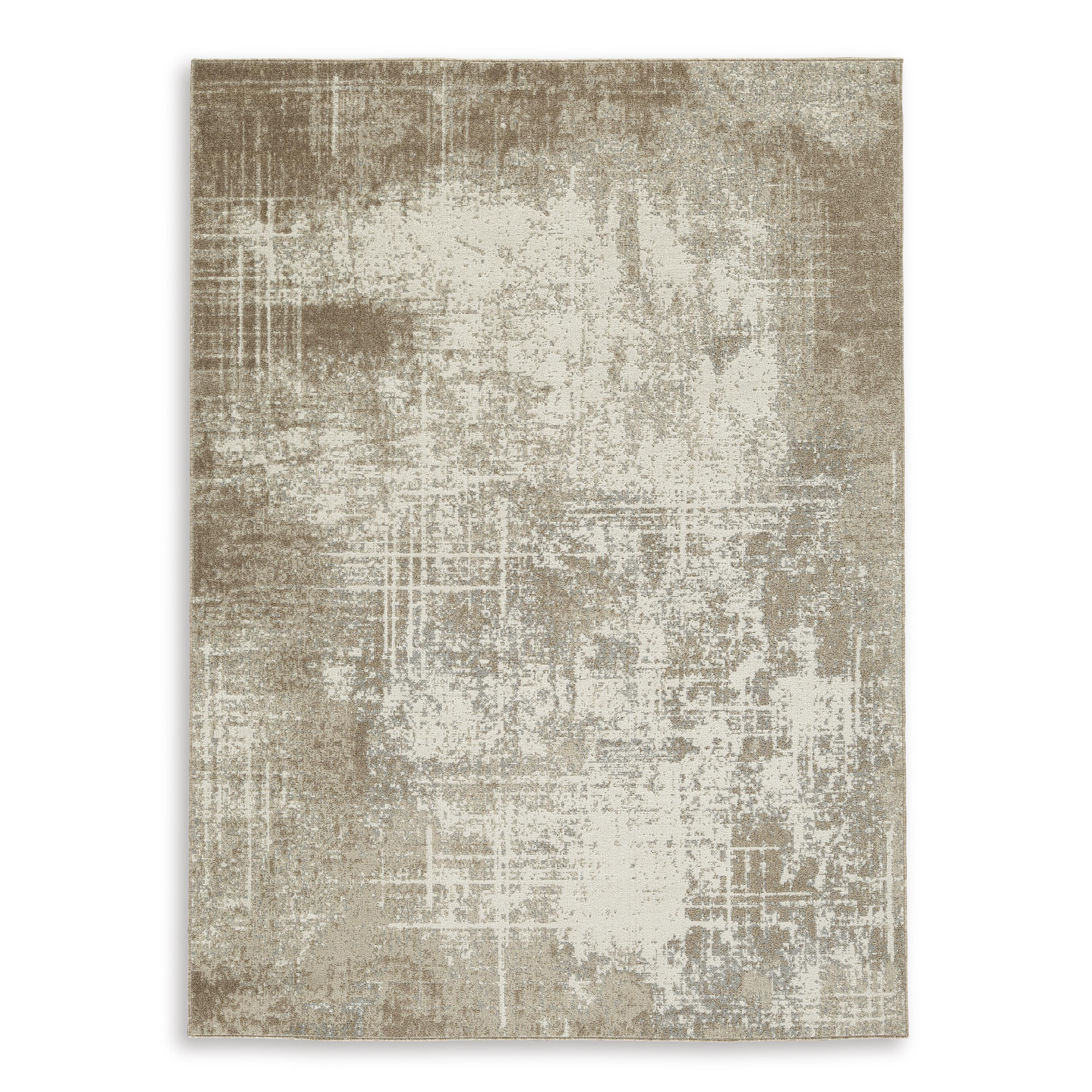  Size_5'1" x 7' --  Signature Design by Ashley Grifflain Washable Rug IMAGE 1