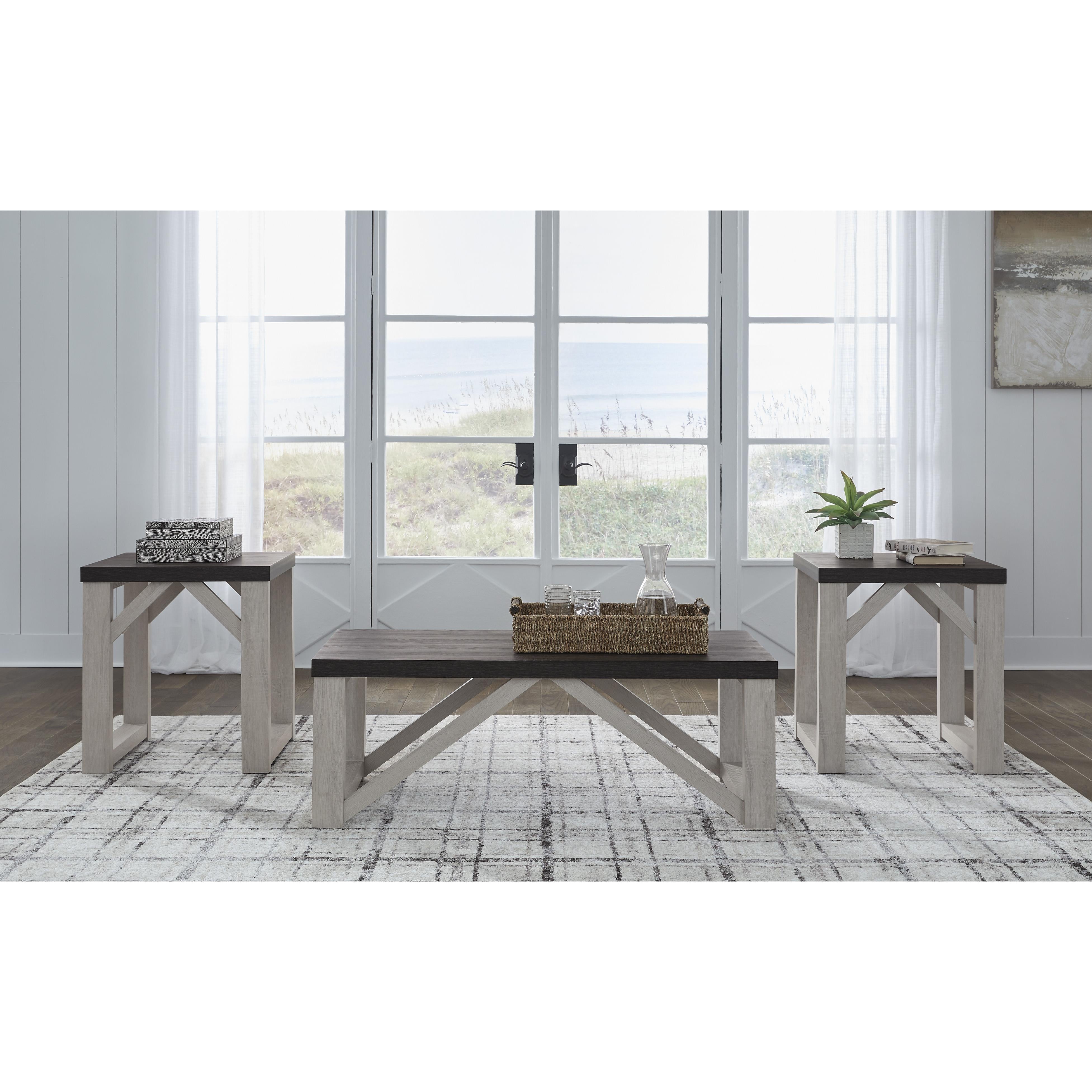 Signature Design by Ashley Dorrinson T236-13 Occasional Table Set IMAGE 3