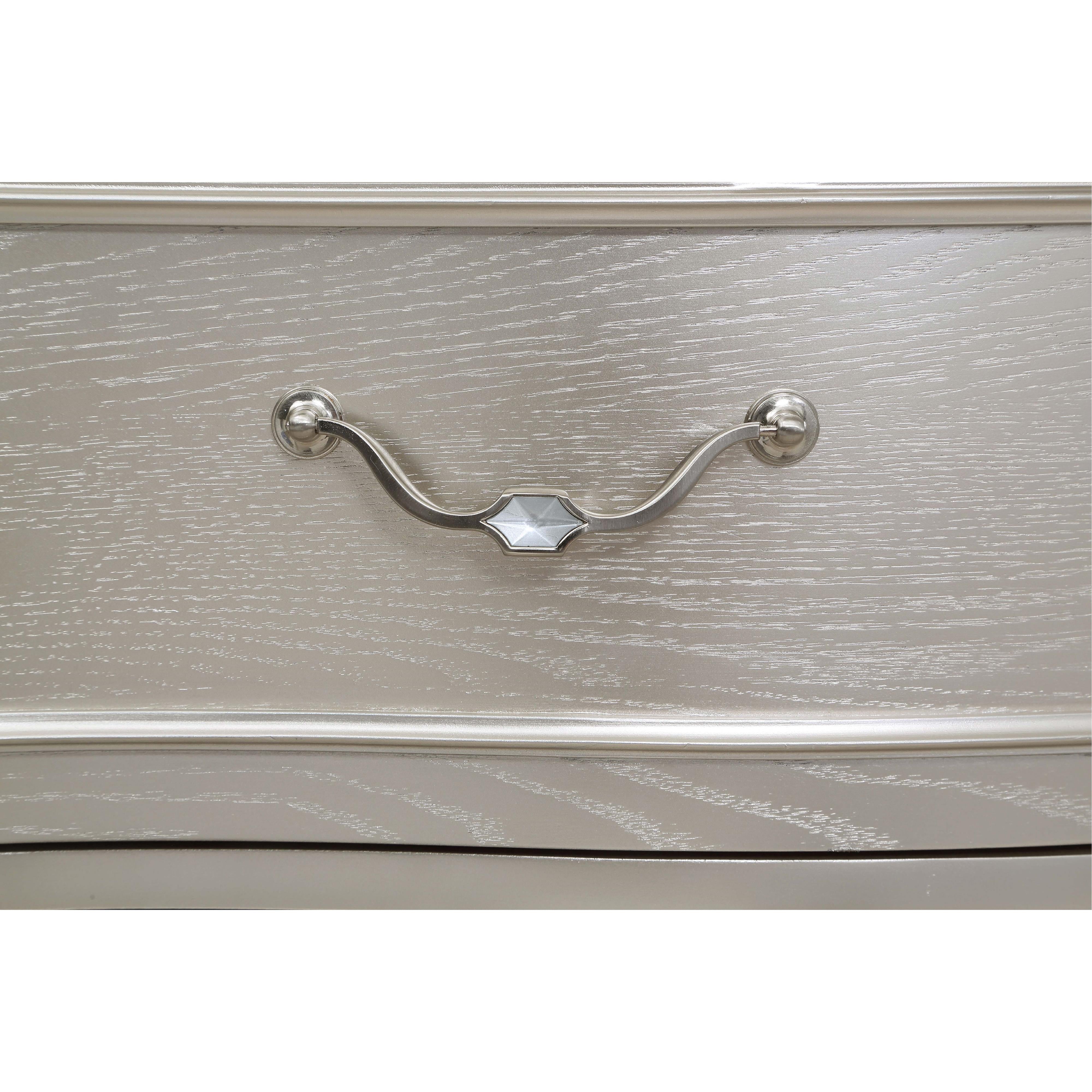  Coaster Furniture Evangeline 223392 3-Drawer Nightstand - Silver Oak IMAGE 15