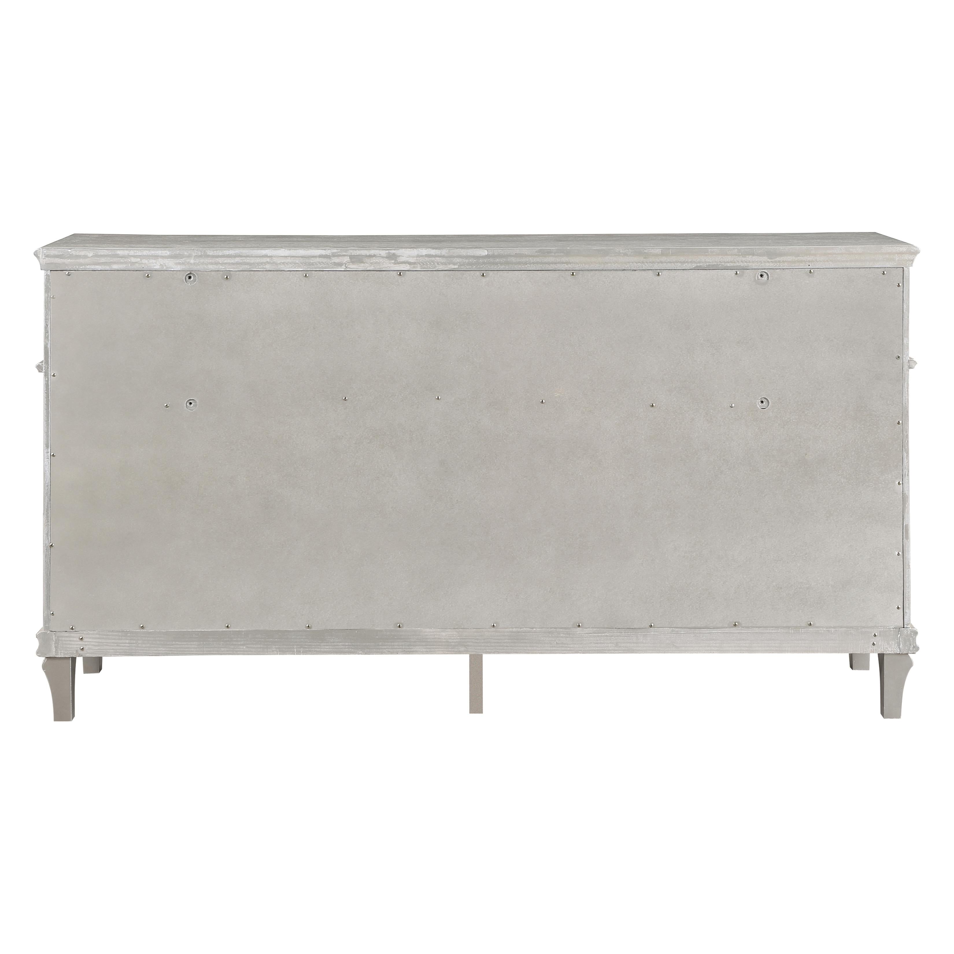  Coaster Furniture Evangeline 223393 9-Drawer Dresser - Silver Oak IMAGE 4