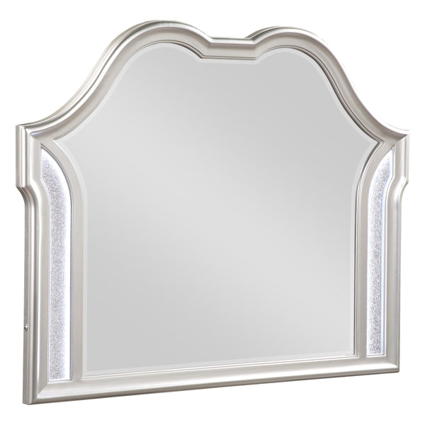 Coaster Furniture Evangeline 223394 Dresser Mirror - Silver Oak