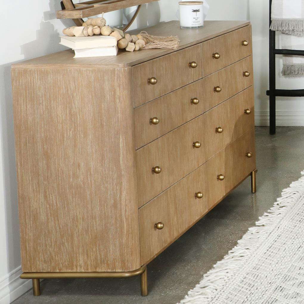  Coaster Furniture Arini 224303 8-Drawer Dresser - Sand Wash IMAGE 8