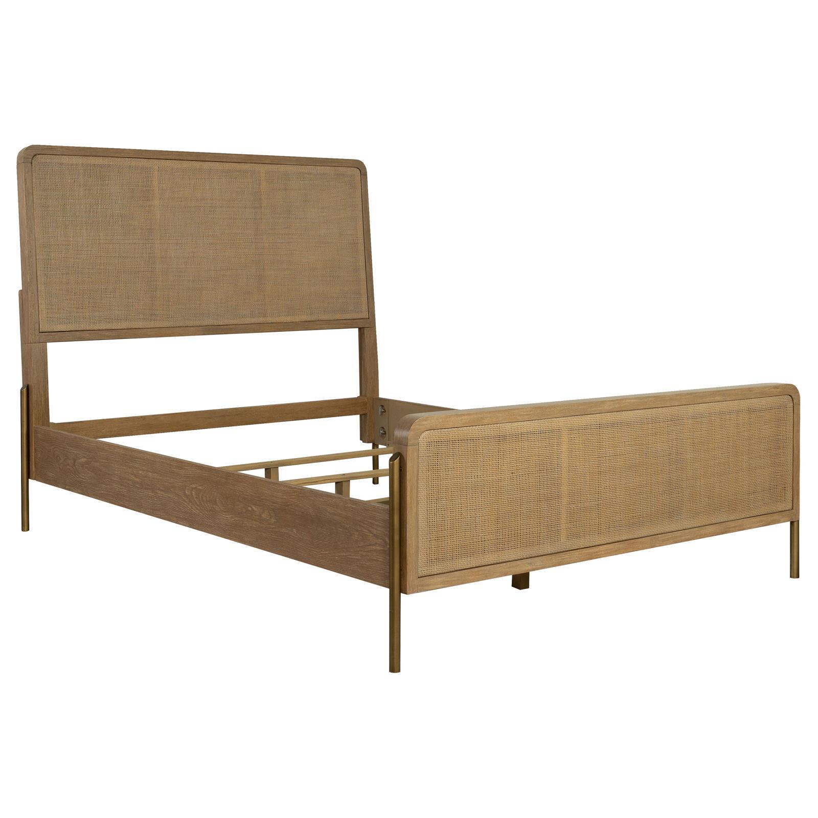  Size_Queen --  Coaster Furniture Arini Upholstered Panel Bed IMAGE 1